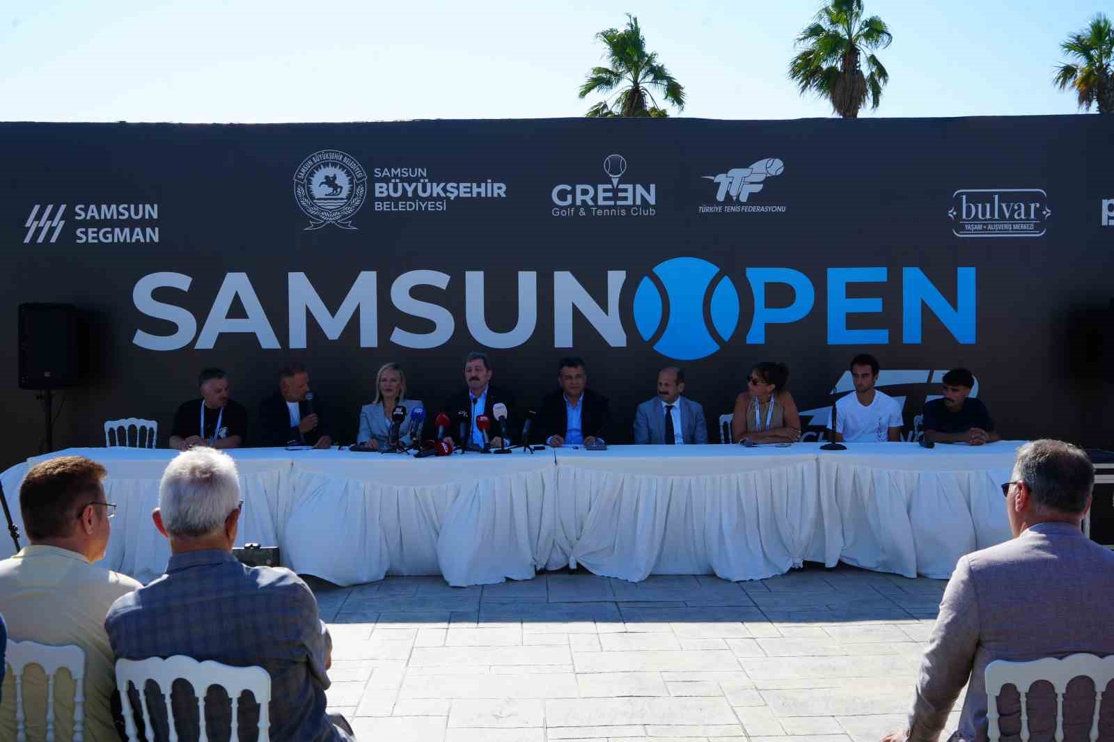 SAMSUN OPEN ATP CHALLENGER 50 TENİS TURNUVASI’NIN GELİRİ MEHMETÇİK VAKFI’NA BAĞIŞLANACAK