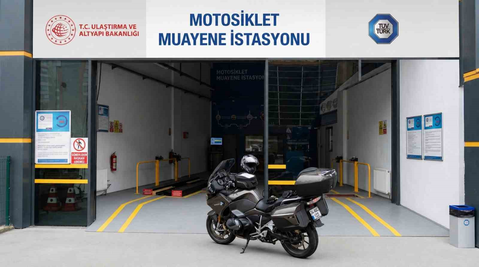 TÜVTÜRK’TEN MOTOSİKLET SÜRÜCÜLERİNE GÜVENLİ SÜRÜŞ İÇİN MUAYENE ÇAĞRISI