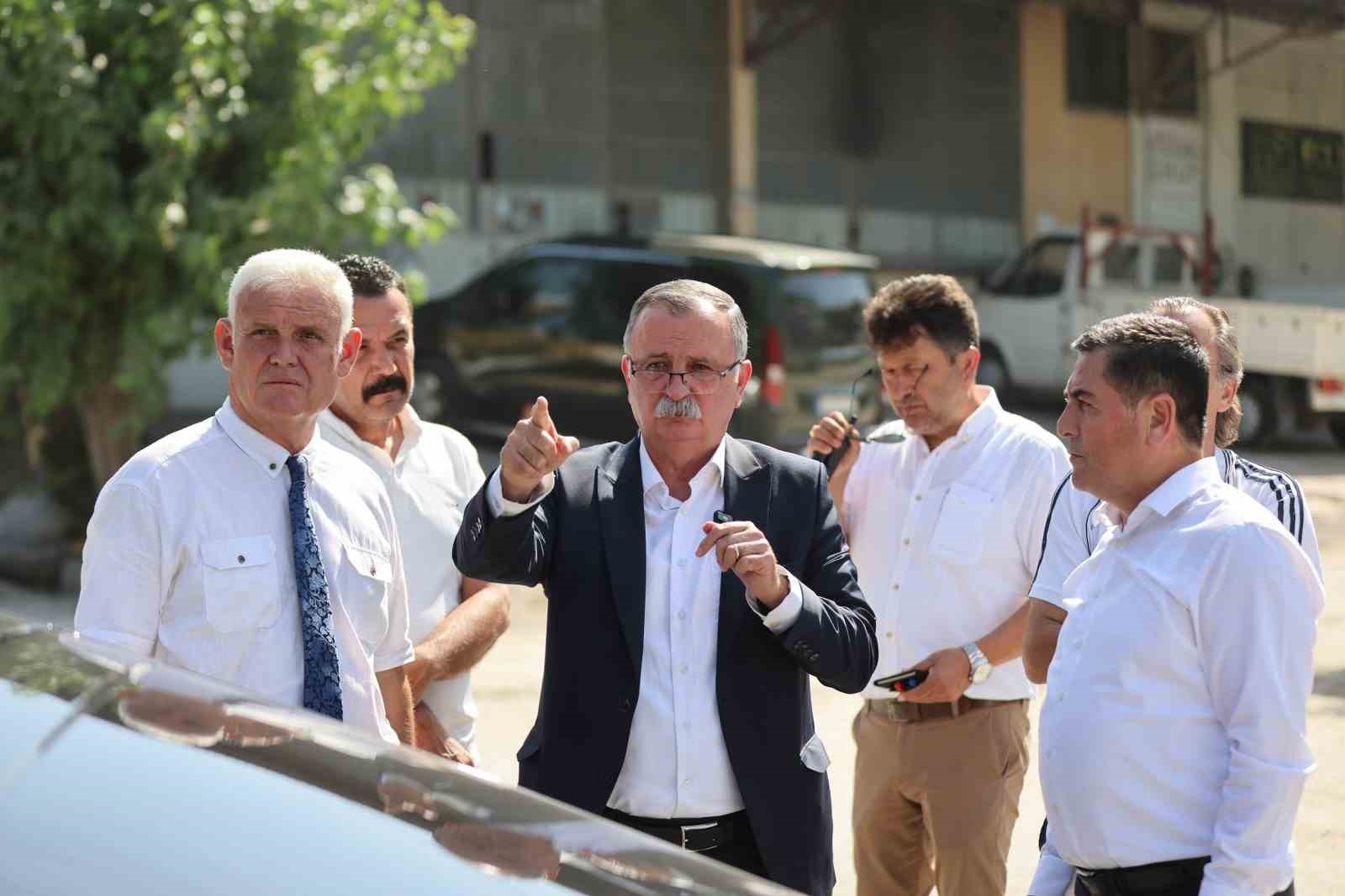BAŞKAN BALABAN SANAYİ ESNAFININ SORUNLARI YERİNDE İNCELEDİ
