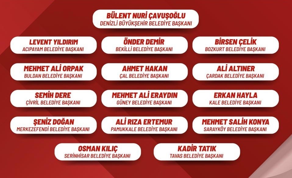 BAŞKAN ÇAVUŞOĞLU 15 BELEDİYE BAŞKANININ YENİ PARTİ’YE KATILDIĞINI DUYURDU