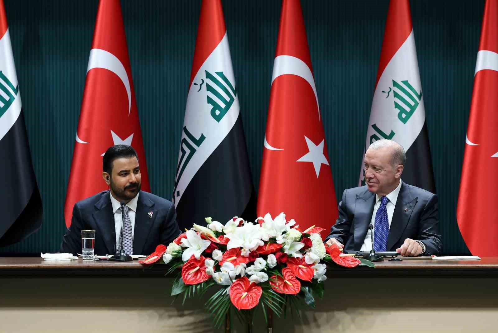 CUMHURBAŞKANI ERDOĞAN: "IRAK İLE İMZALANAN ANLAŞMA ENERJİ ALANINDAKİ ORTAKLIK AÇISINDAN TARİHİ BİR ADIM"