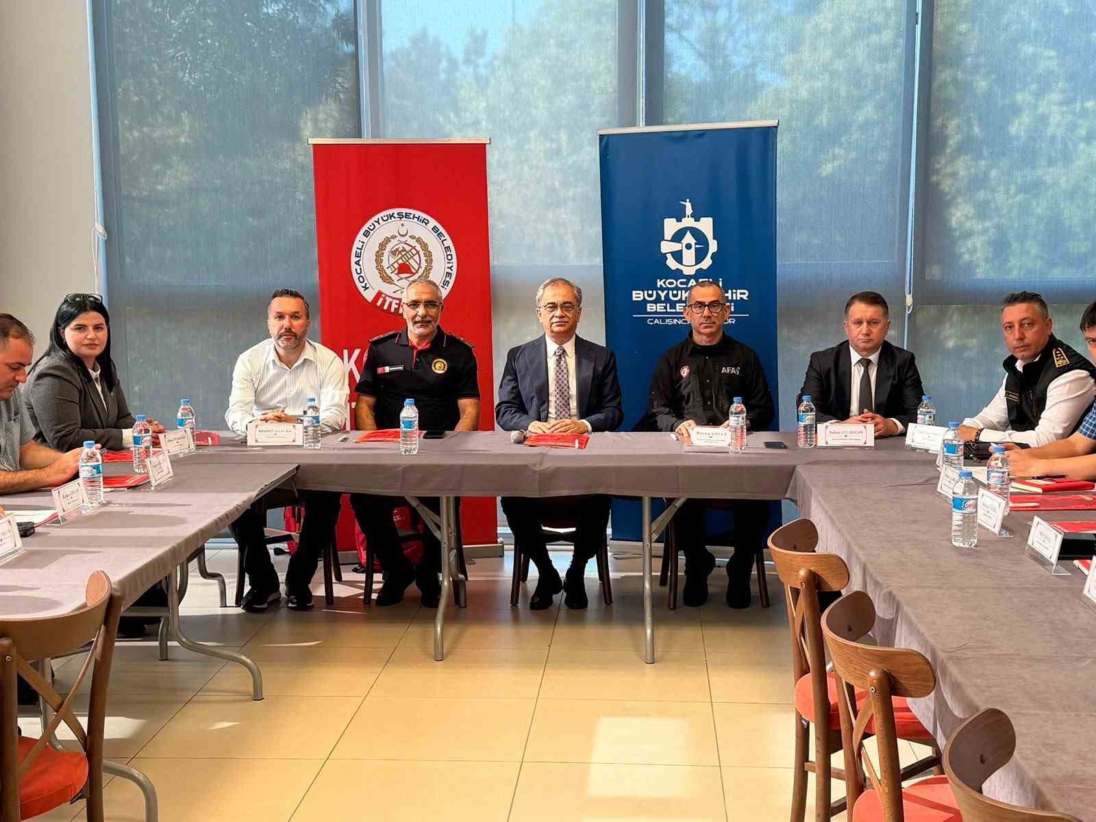 TÜRKİYE İTFAİYE EĞİTİM AKADEMİSİ İÇİN YOL HARİTASI ÇİZİLDİ