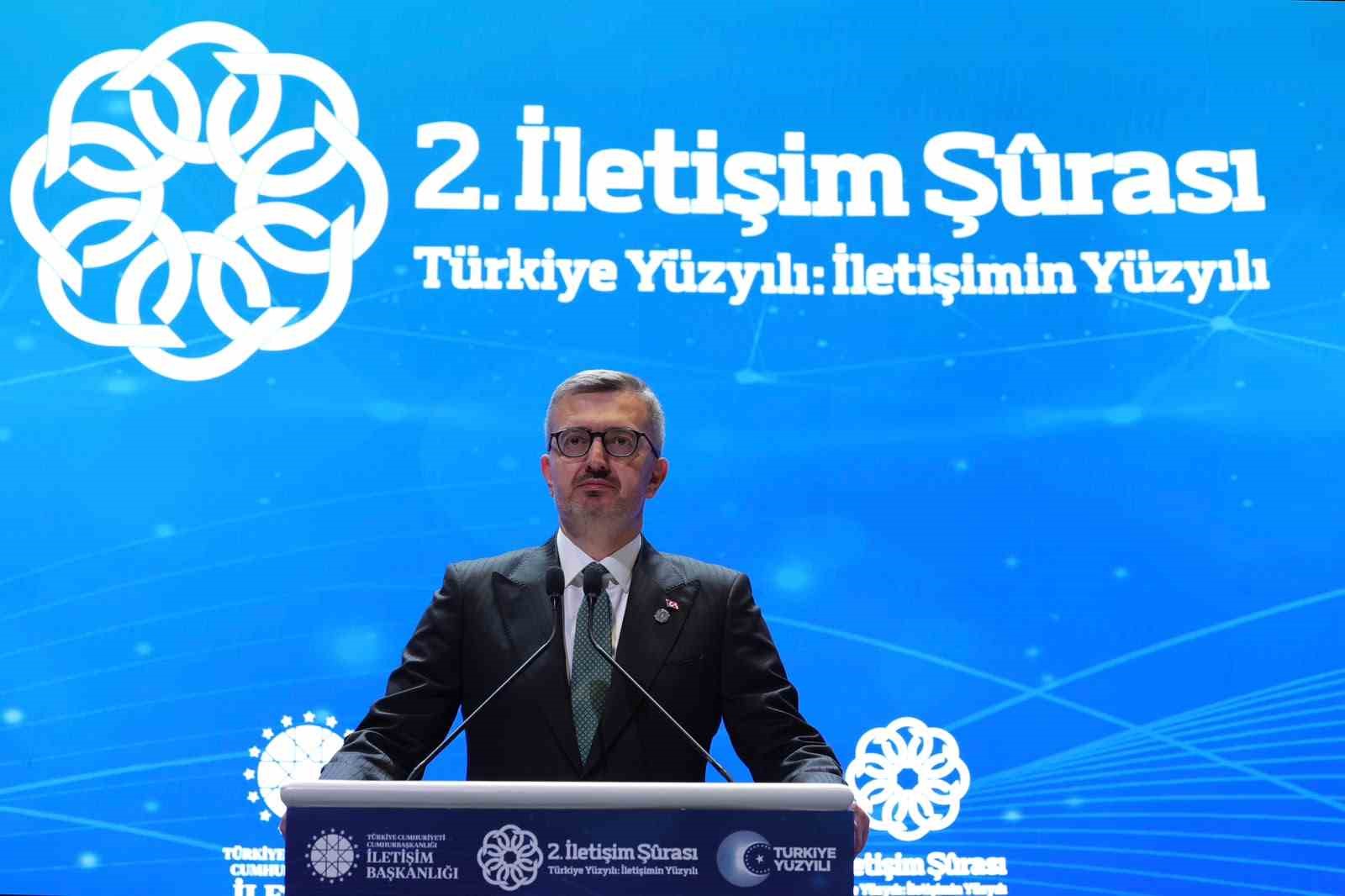 İLETİŞİM BAŞKANI DURAN, 2. İLETİŞİM ŞURASI SONUÇ BİLDİRGESİ’Nİ AÇIKLADI