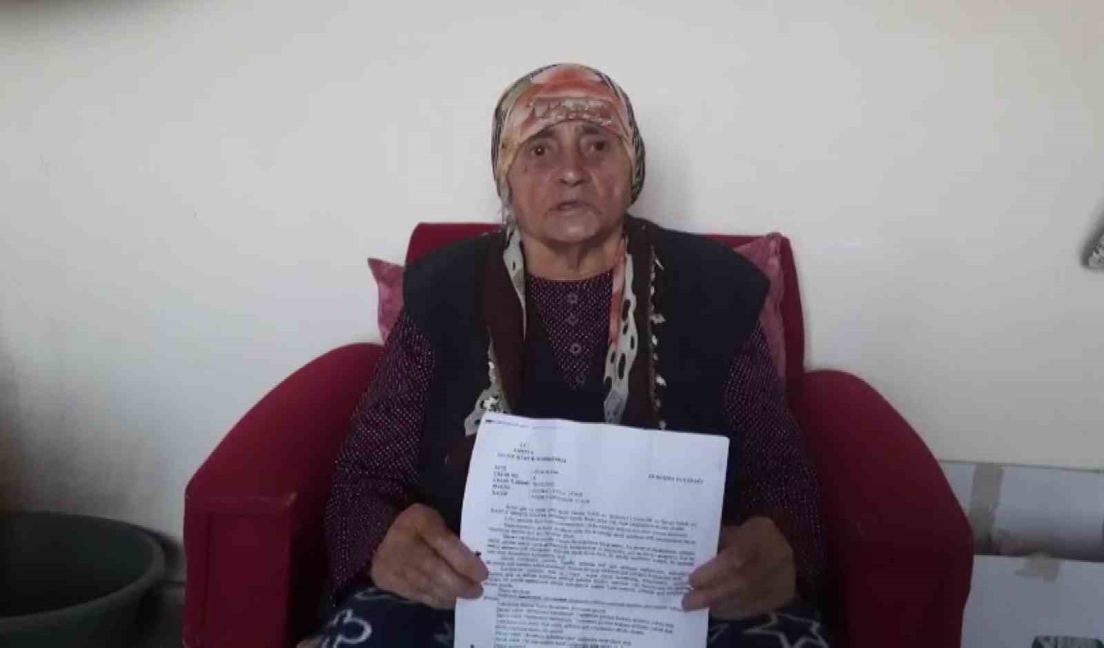 OĞLUYLA MAHKEMELİK OLAN 90 YAŞINDAKİ ANNEYE İCRA ŞOKU: EVSİZ KALMA TEHLİKESİYLE KARŞI KARŞIYA