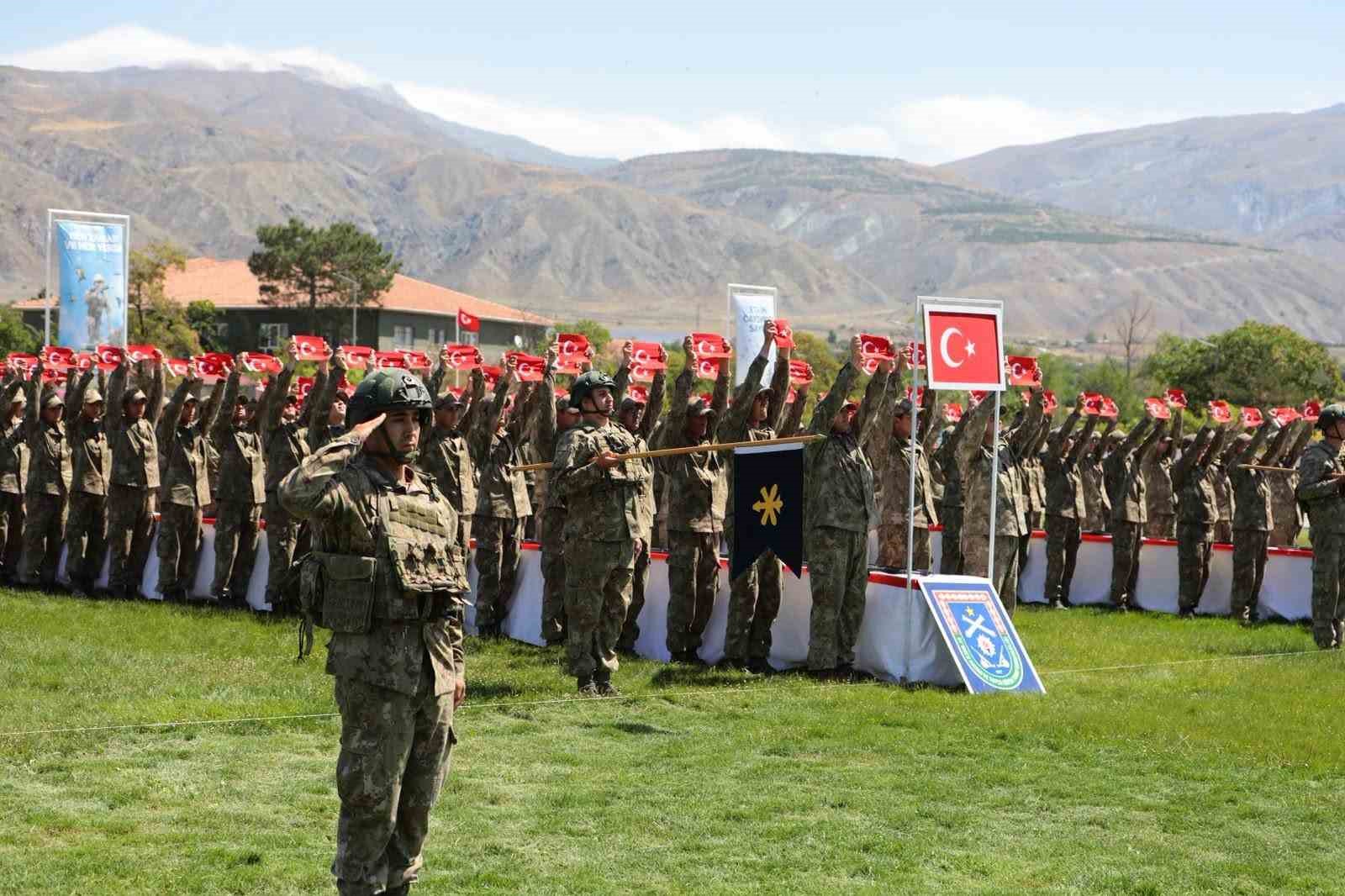 ERZİNCAN’DA 59. TUGAY’DA YEMİN TÖRENİ