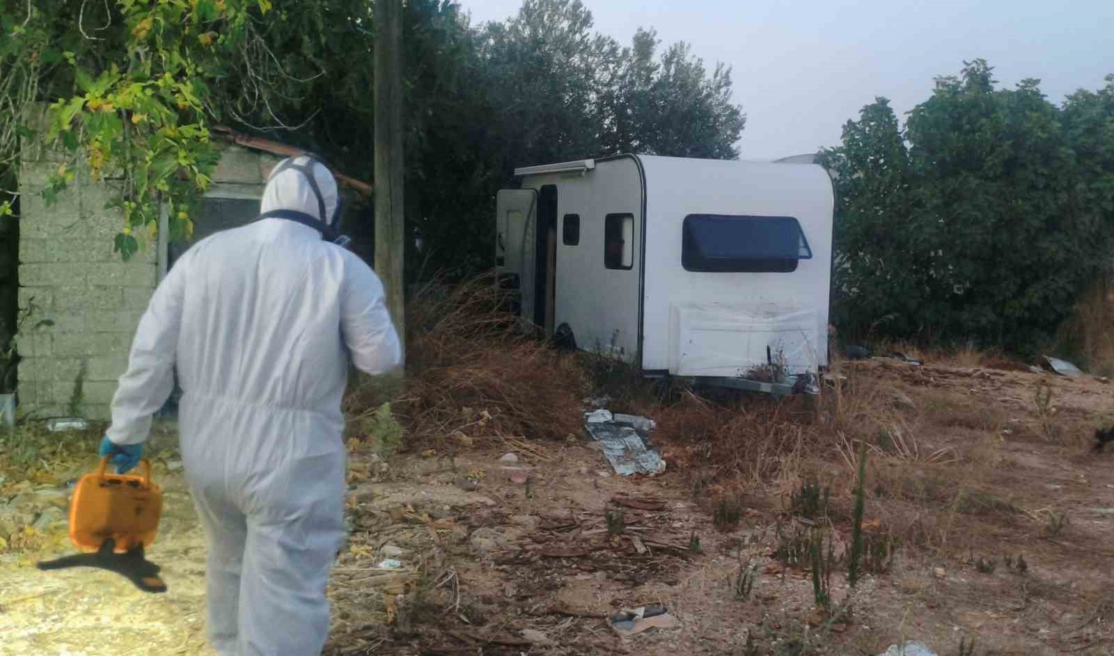KALDIĞI KARAVANDA ÖLÜ OLARAK BULUNDU