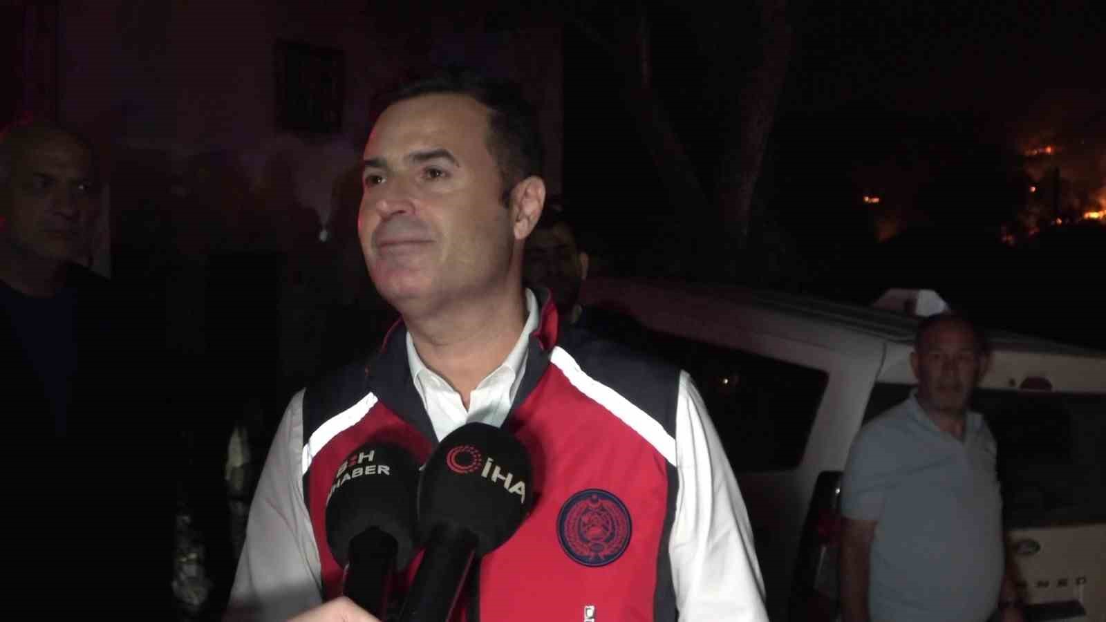 BALIKESİR’DE ORMAN YANGINLARIYLA MÜCADELE SÜRÜYOR