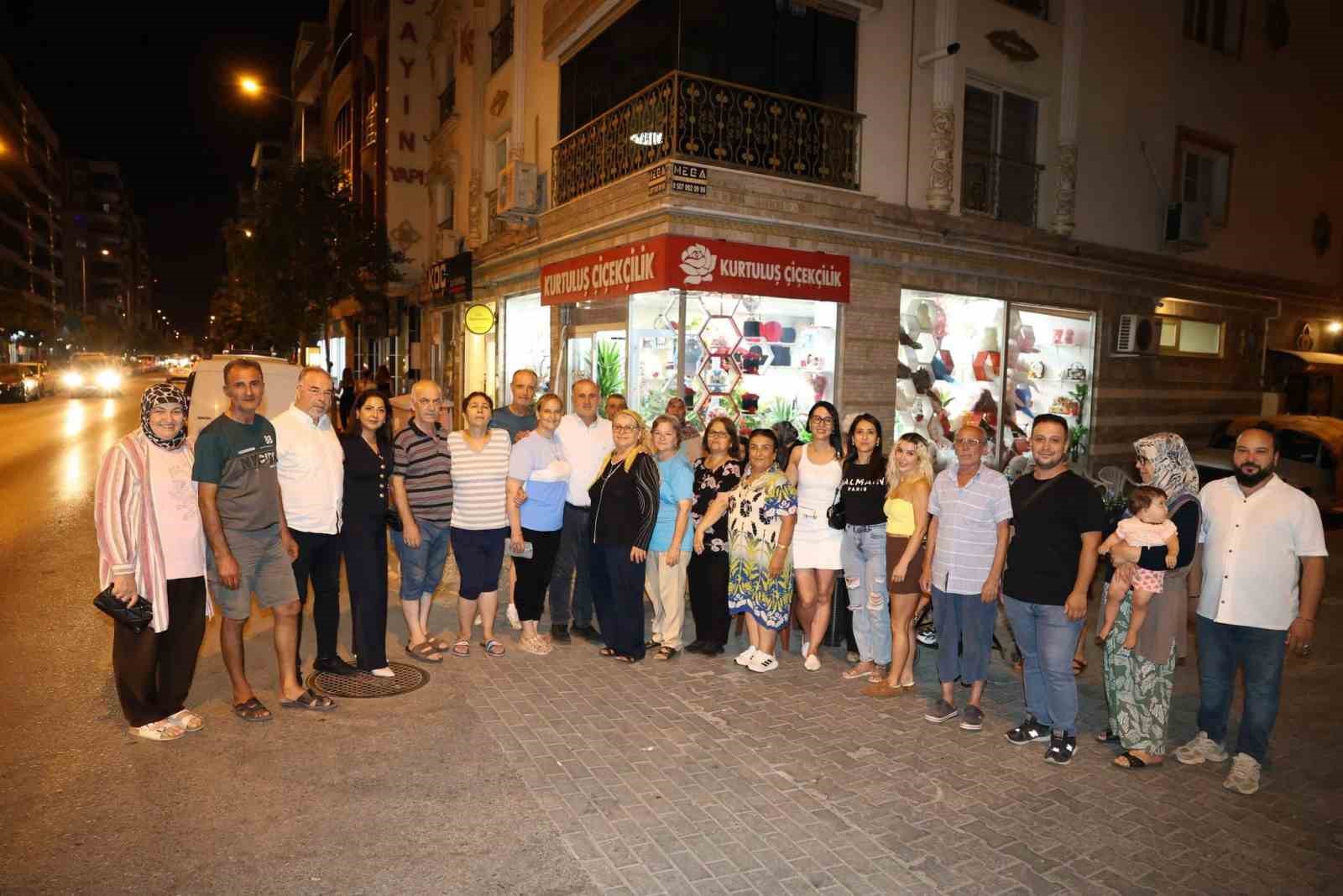BAŞKAN KAYA, MAHALLE SAKİNLERİYLE AKŞAM BULUŞMASINDA BİR ARAYA GELDİ