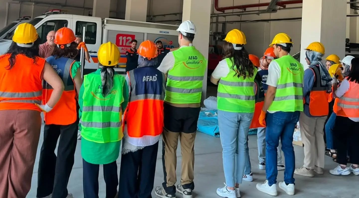 ERZİNCAN’DA DESTEK AFAD GÖNÜLLÜ EĞİTİMİ DÜZENLENDİ