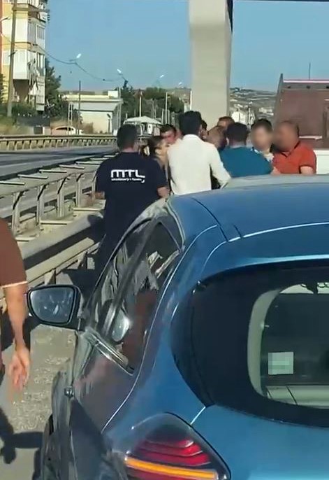 BÜYÜKÇEKMECE’DE TEKME TOKAT YOL KAVGASI
