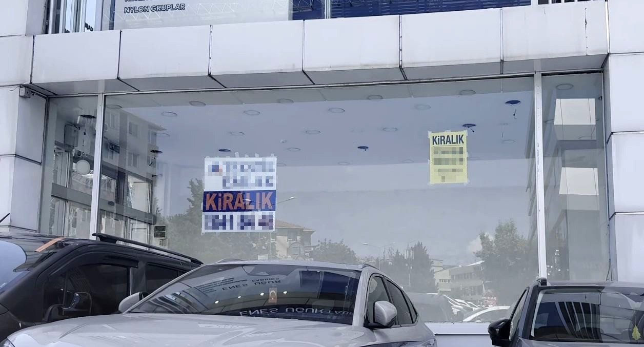 DÜKKANLAR BOŞ KALDI, KİRALIK İŞYERİ İLANLARI ARTTI