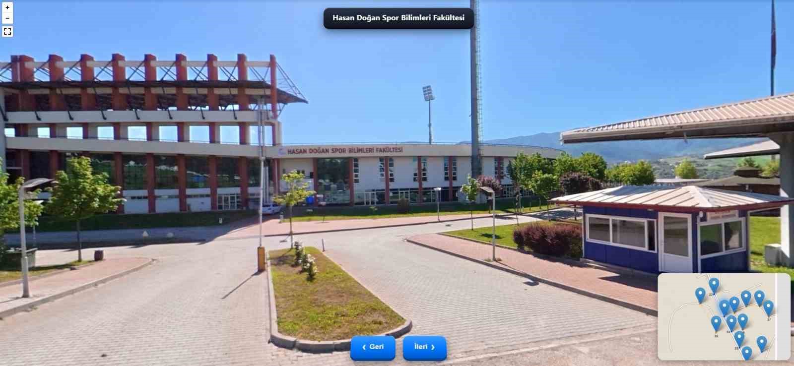KBÜ, KAMPÜSÜNÜ 360 DERECE SANAL TURLA TANITIYOR