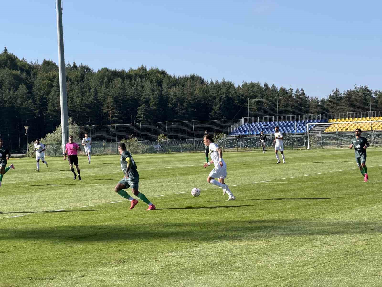 HAZIRLIK MAÇI: ESENLER EROKSPOR: 2 - AL İTTİHAD FC: 1