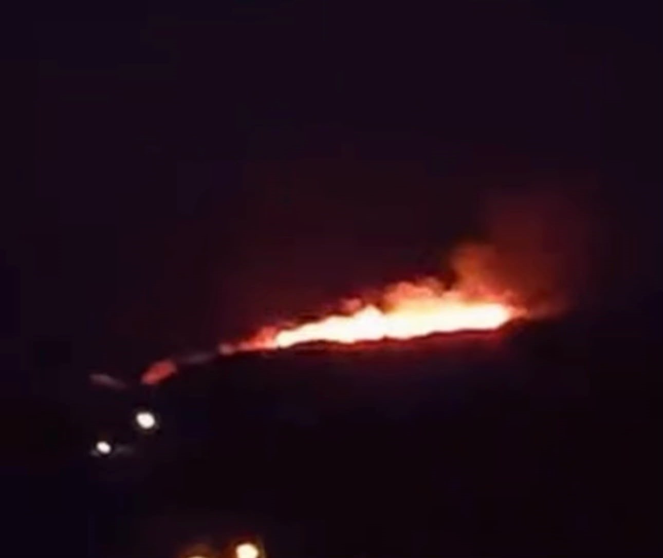 ÇANKIRI’DA TARLA YANGINI