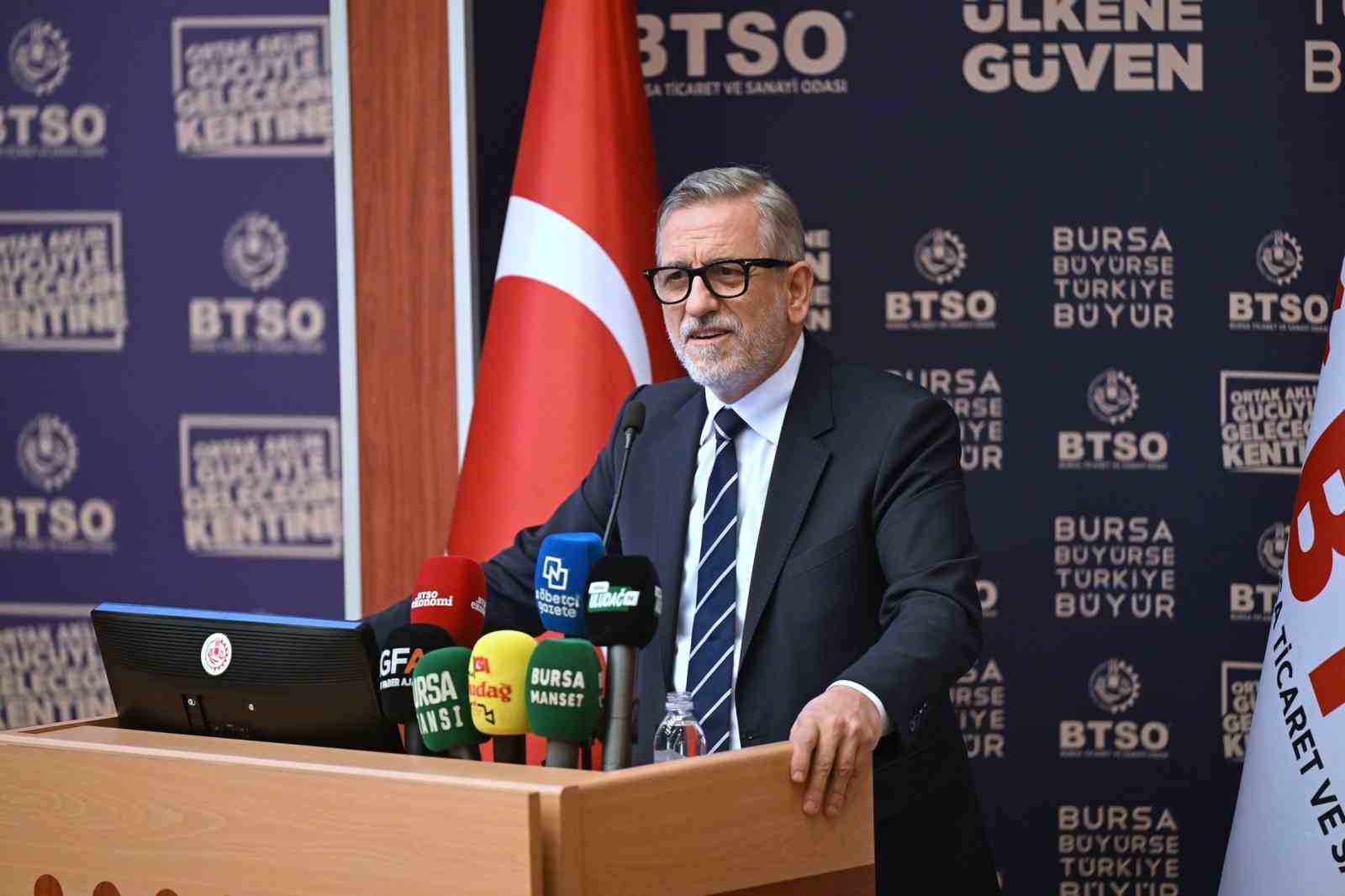 BTSO YÖNETİM KURULU BAŞKANI İBRAHİM BURKAY: