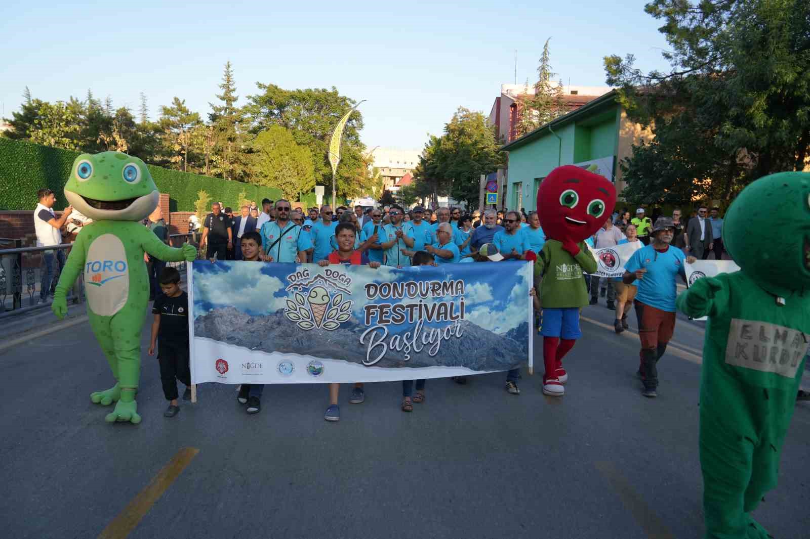 "NİĞDE DAĞ, DOĞA VE DONDURMA FESTİVALİ" BAŞLADI