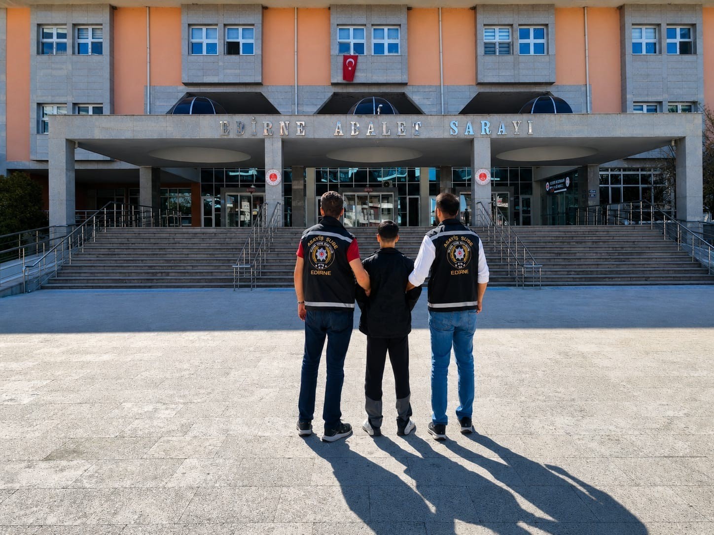 43 YIL 11 AY HAPİS CEZASIYLA ARANAN FİRARİ EDİRNE’DE YAKALANDI