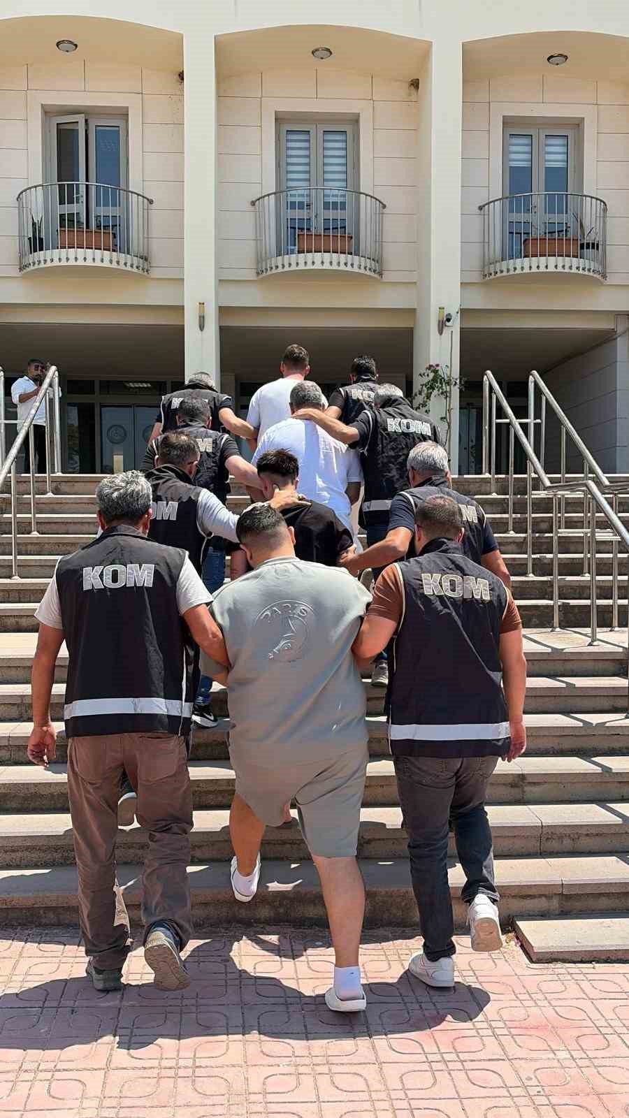 BODRUM’DA SUÇ ÖRGÜTÜ OPERASYONU: 5 GÖZALTI