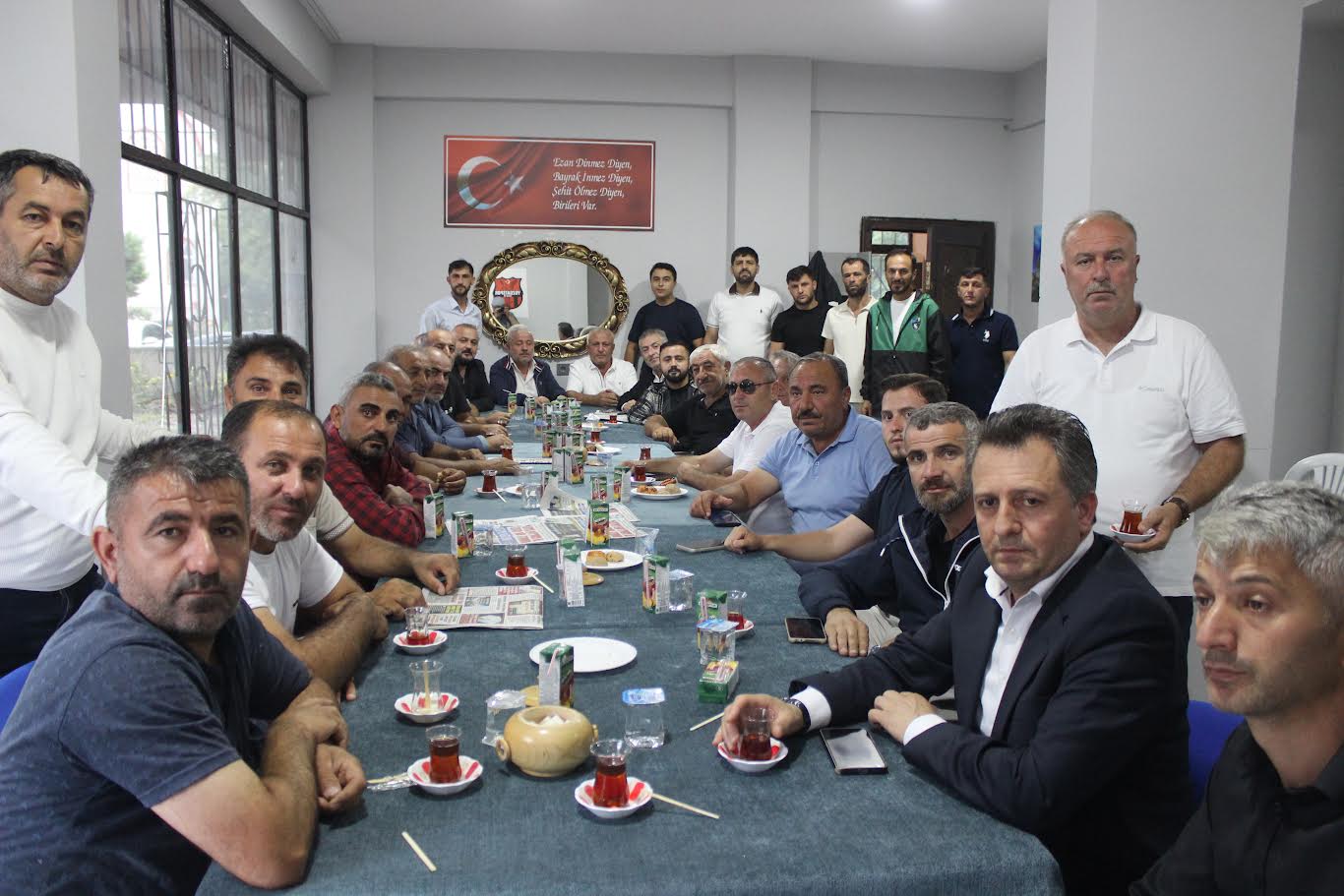 KOCAELİ YOZGATLILAR YARDIMLAŞMA DERNEĞİNDE NÖBET DEĞİŞİM