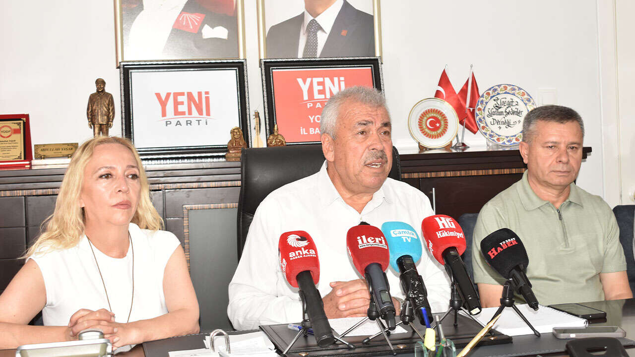 YAŞAR : YENİ PARTİ 13 İLÇEMİZDE EN KISA ZAMANDA ÖRGÜTLENECEK