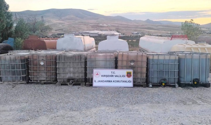ATIK YAĞLARDAN KAÇAK AKARYAKIT ÜRETİMİNE SUÇÜSTÜ