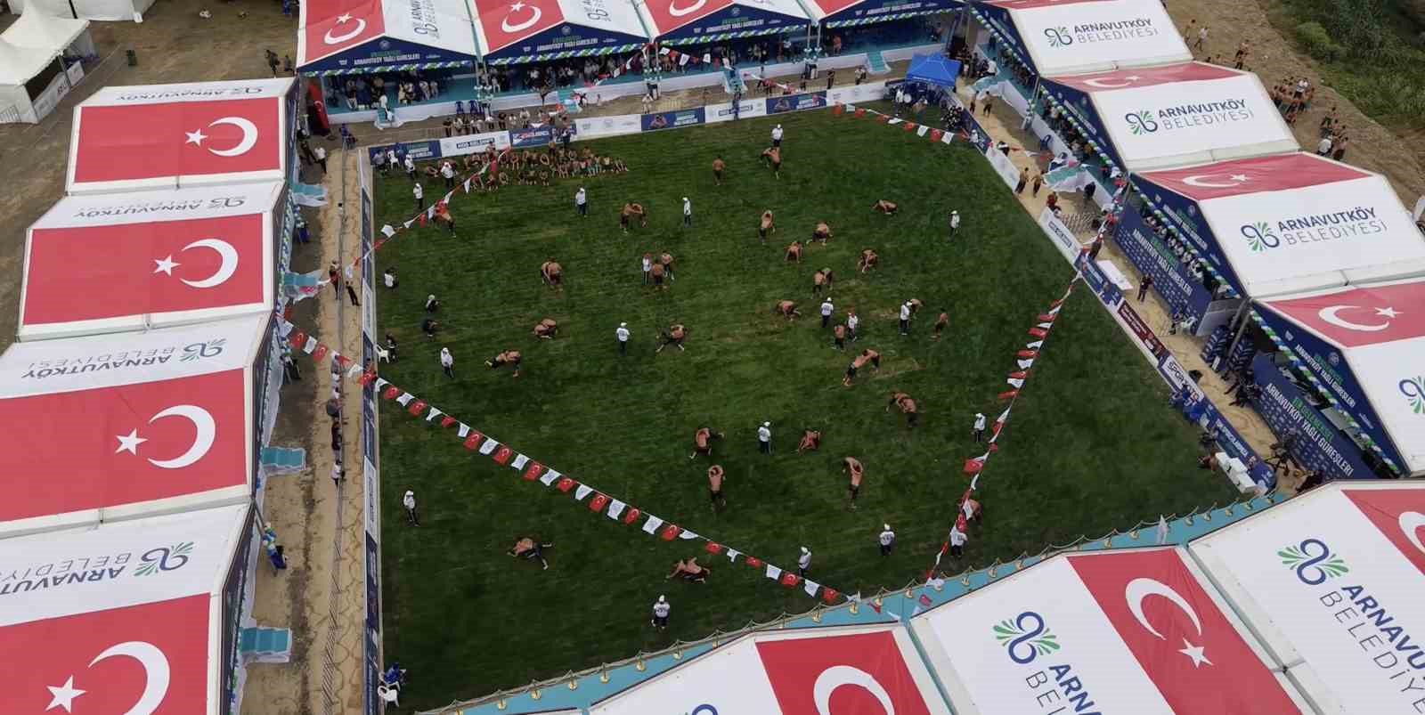 ARNAVUTKÖY’DE ATA SPORU HEYECANI: 11. GELENEKSEL YAĞLI GÜREŞLER DURSUNKÖY’DE DÜZENLENDİ