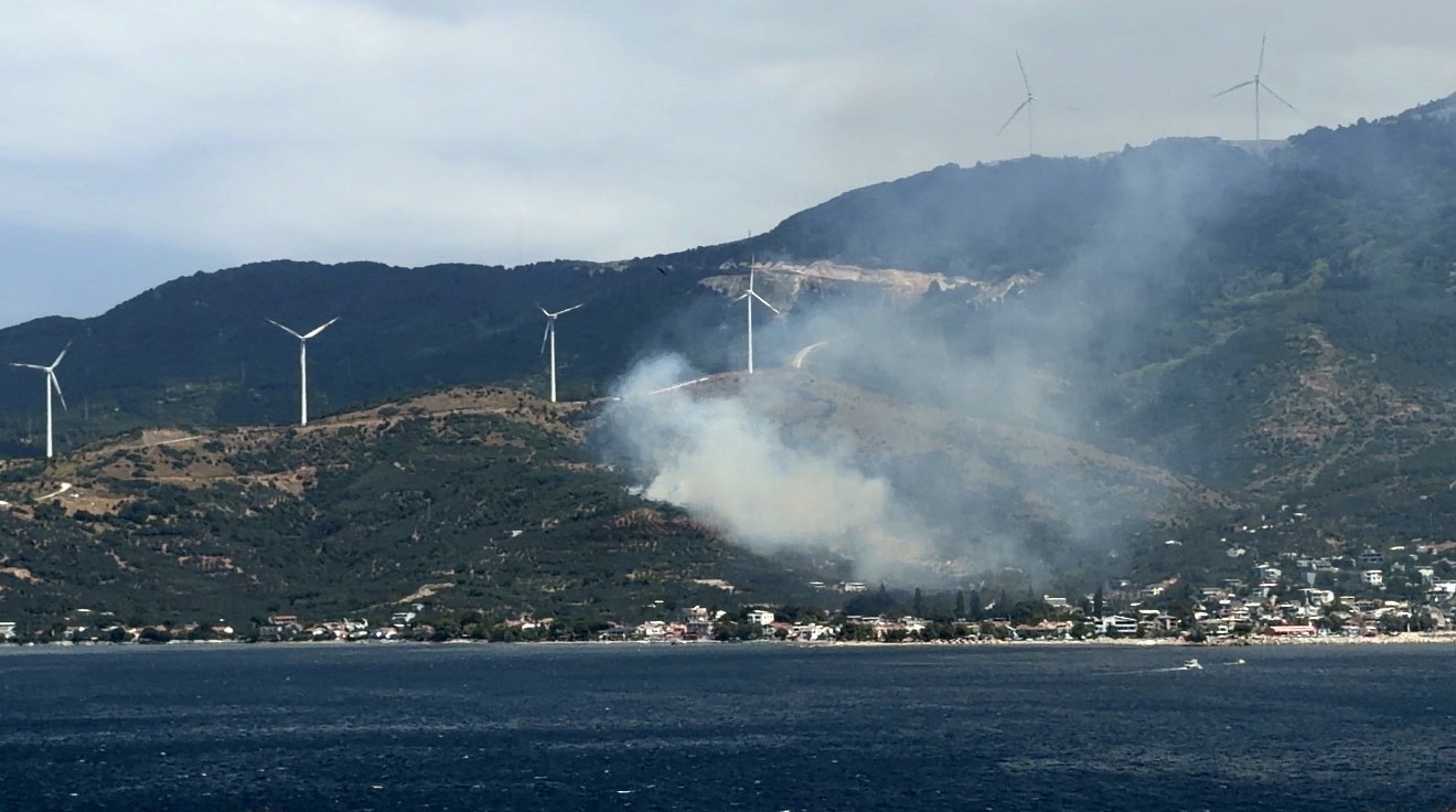MARMARA’DA ORMAN YANGININA NEDEN OLAN ŞÜPHELİ GÖZALTINA ALINDI