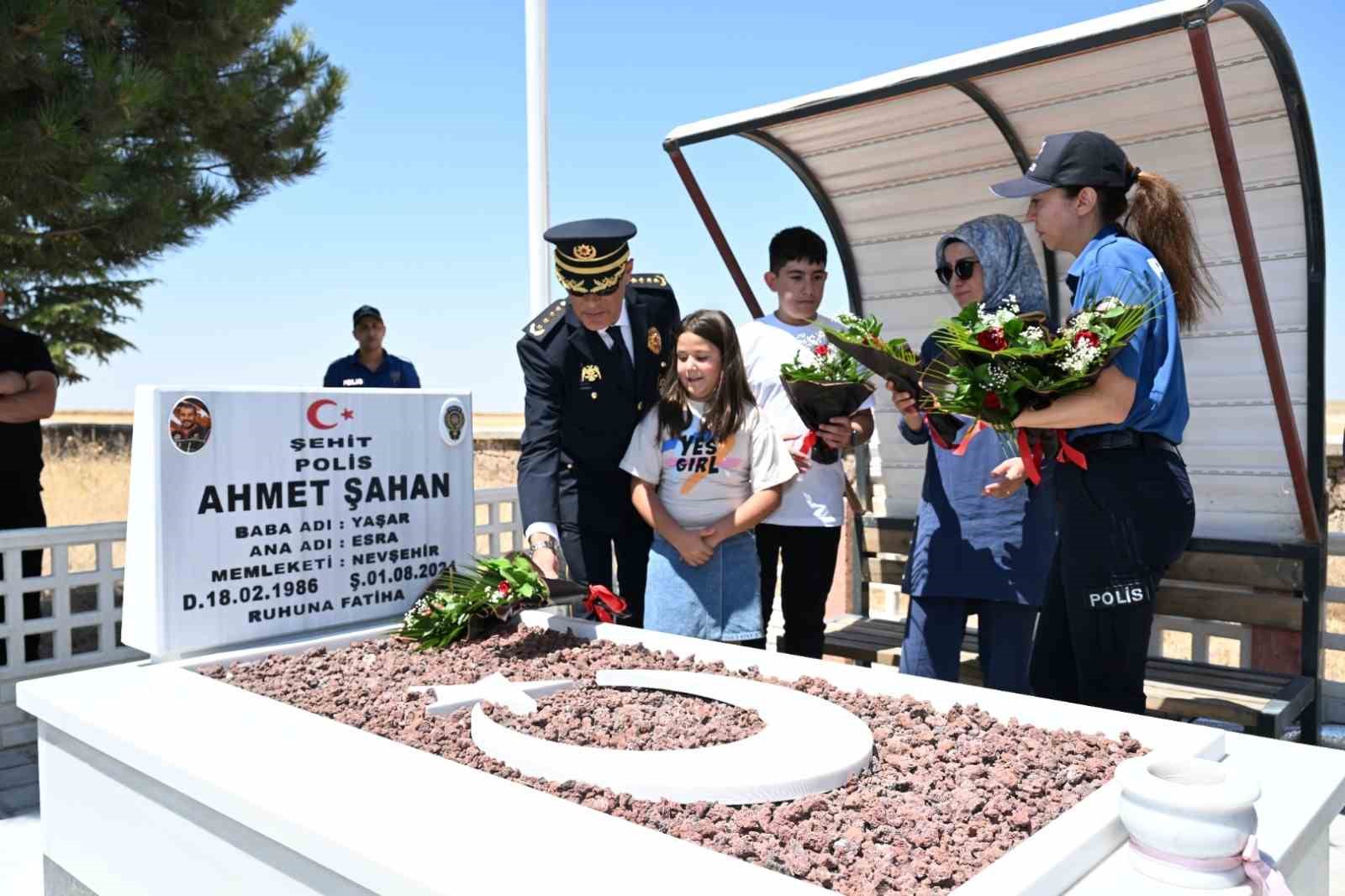 KASTAMONU’DA ŞEHİT DÜŞEN POLİS MEMURU, ŞEHADETİNİN 2. YILINDA DUALARLA ANILDI