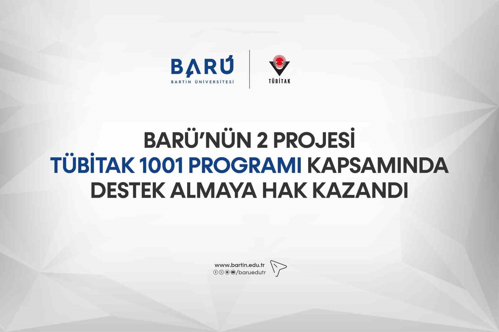 BARÜ’NÜN 2 PROJESİNE DESTEK