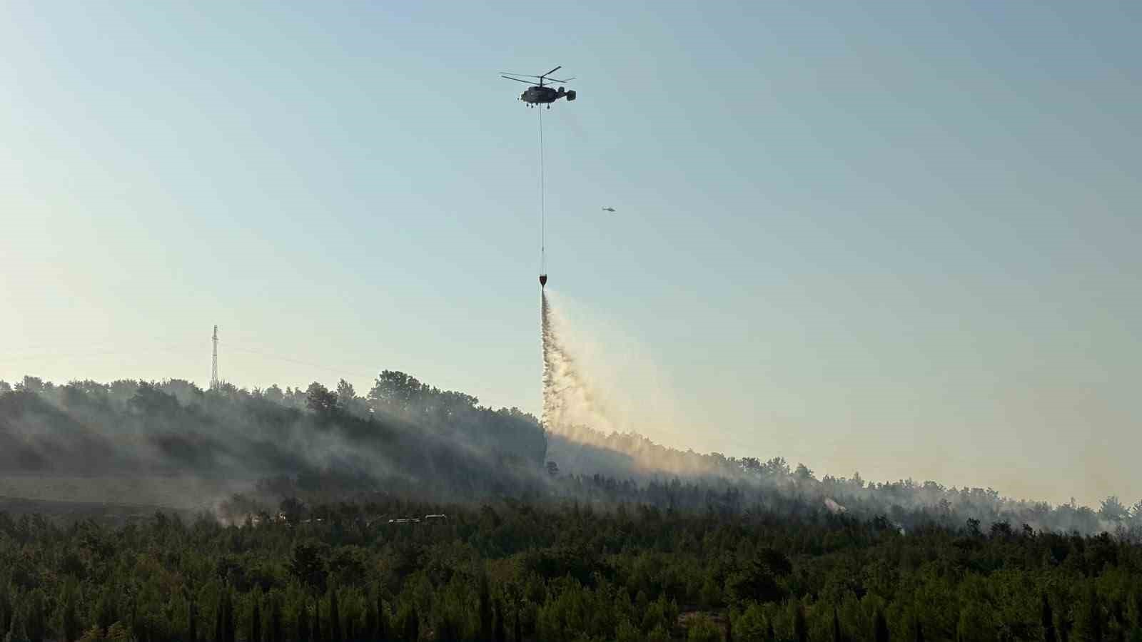 ÇANAKKALE VALİLİĞİ AÇIKLADI: YERLEŞİM YERLERİNİ TEHDİT EDEN BİR DURUM YOK