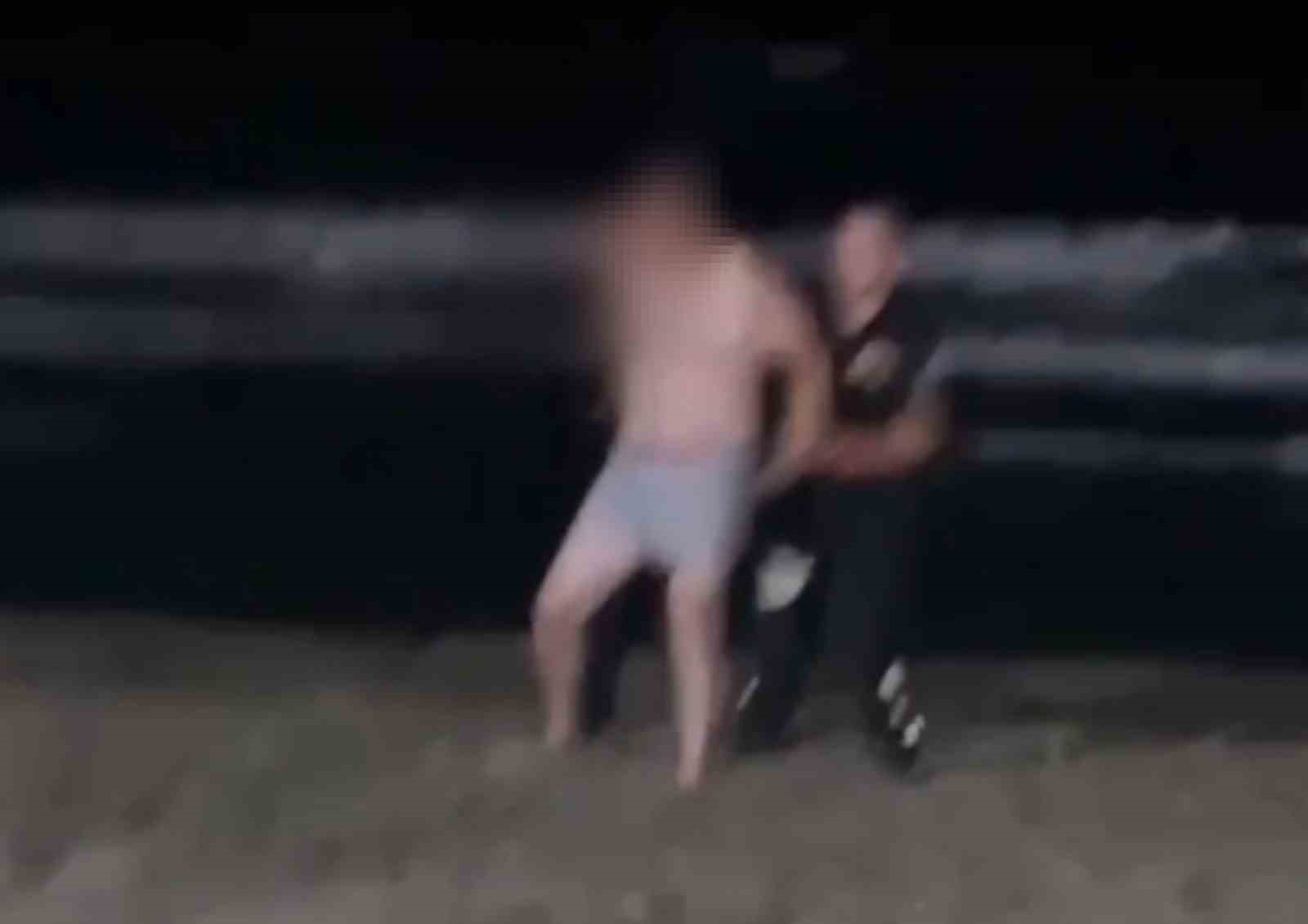 KUMBAĞ’DA TEHLİKELİ İNAT: JANDARMA DAKİKALARCA İKNA ETMEYE ÇALIŞTI