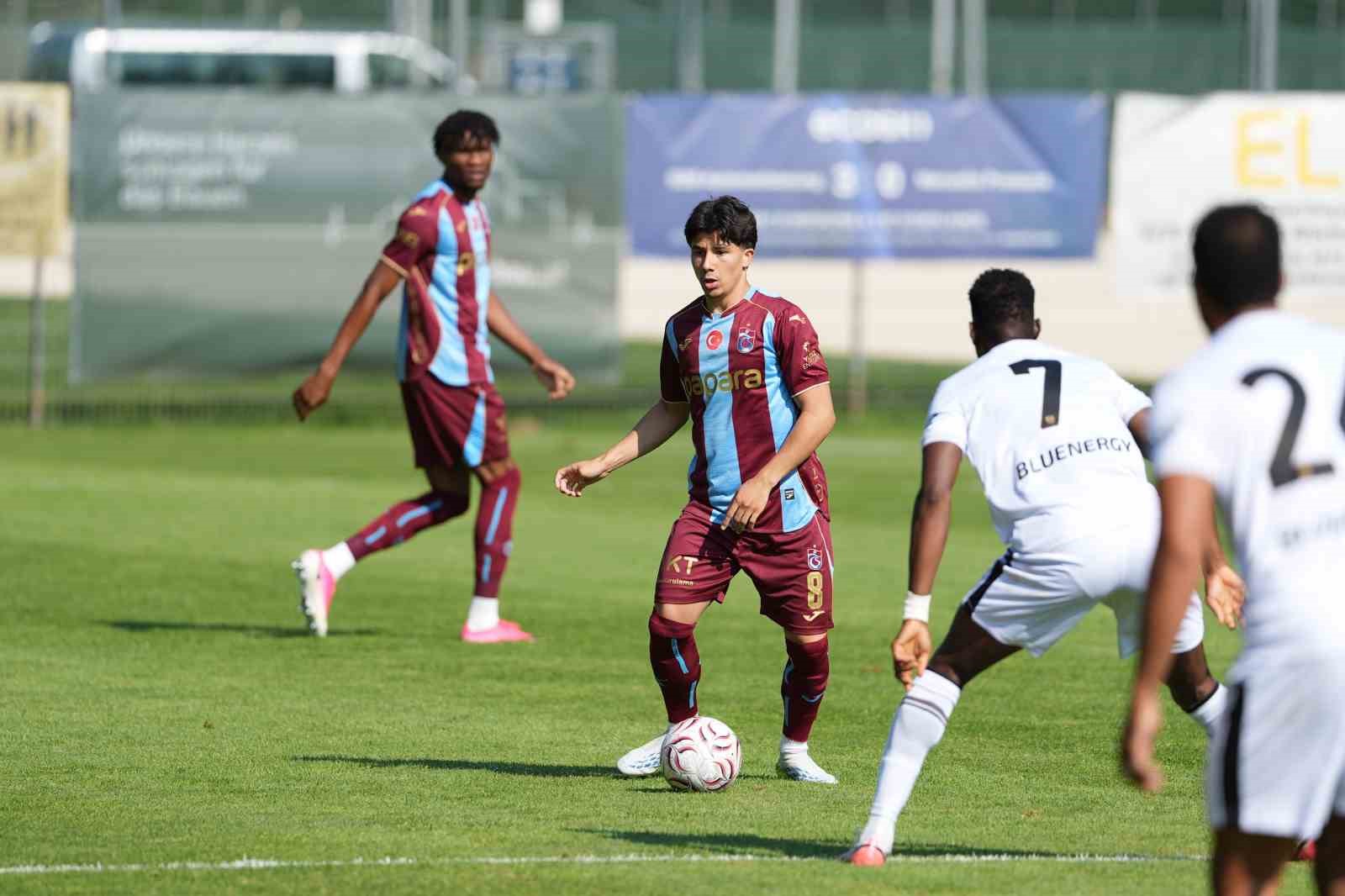TRABZONSPOR, AVUSTURYA KAMPINI GALİBİYETLE TAMAMLADI