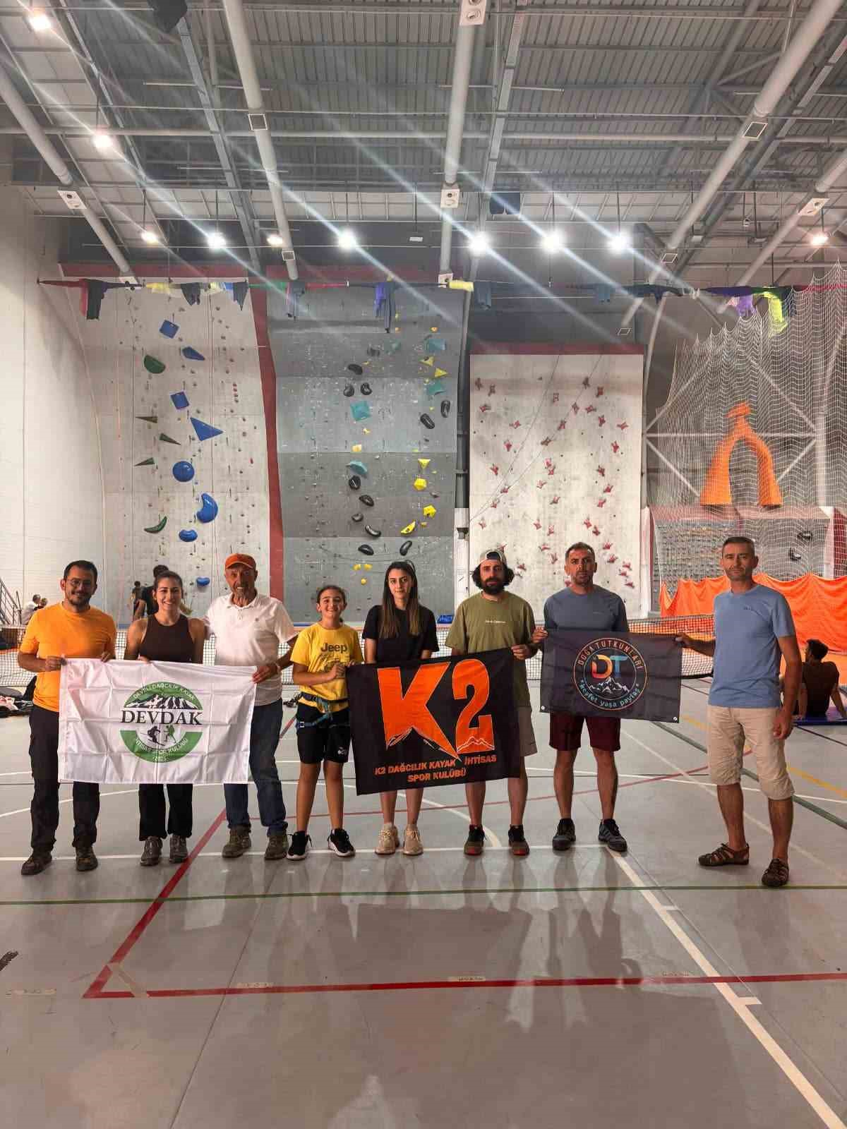 KAYSERİLİ 29 SPORCU SPOR TIRMANIŞTA İLERİ SEVİYE EĞİTİM HAKKI KAZANDI