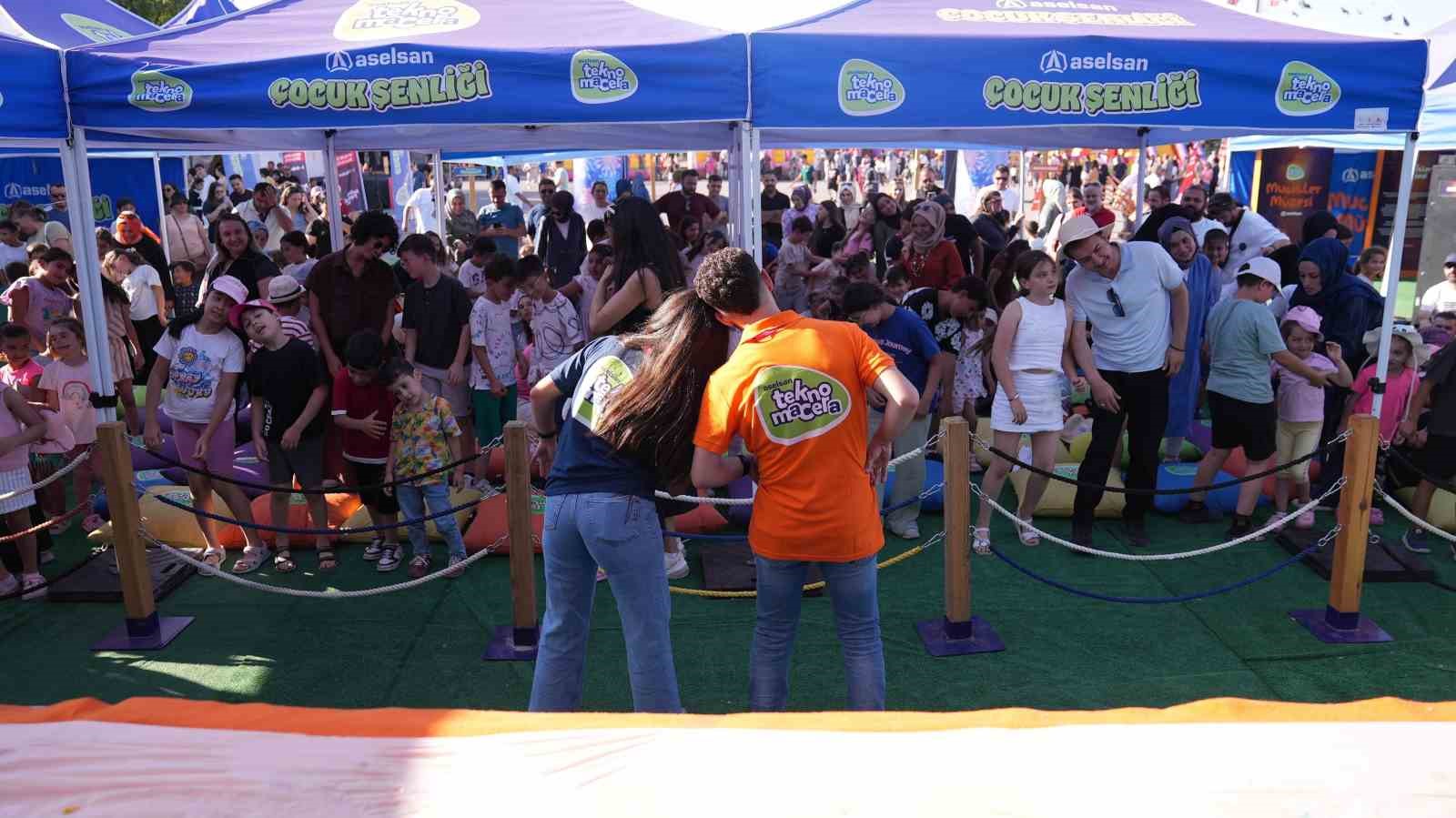 ASELSAN ÇOCUK ŞENLİĞİ NEVŞEHİR’DE ÇOCUKLARLA BULUŞTU