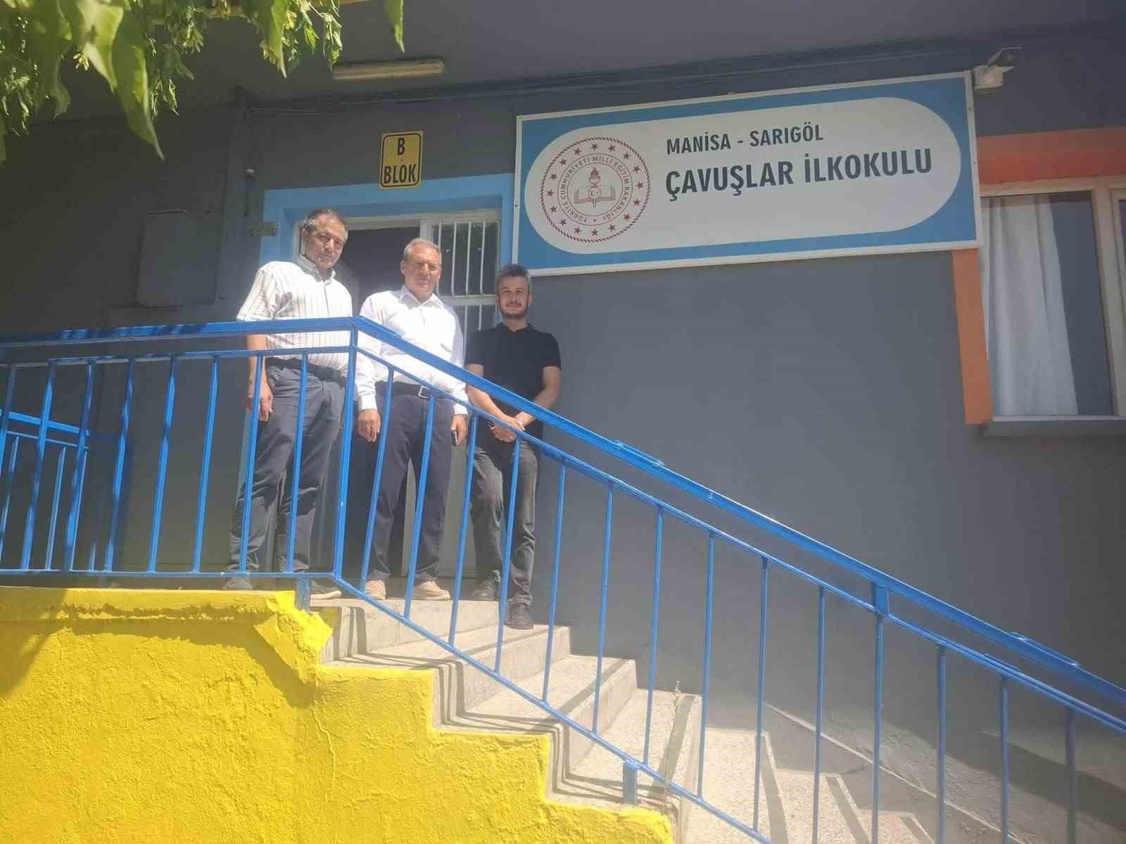 SARIGÖL’DE YENİ EĞİTİM YILI ÖNCESİ OKUL SEFERBERLİĞİ