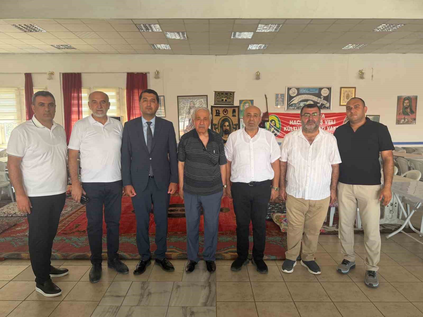 MTSO BAŞKAN ADAYI BOYRAZ’DAN HACI BEKTAŞİ VELİ KÜLTÜR MERKEZİ VAKFI’NA ZİYARET