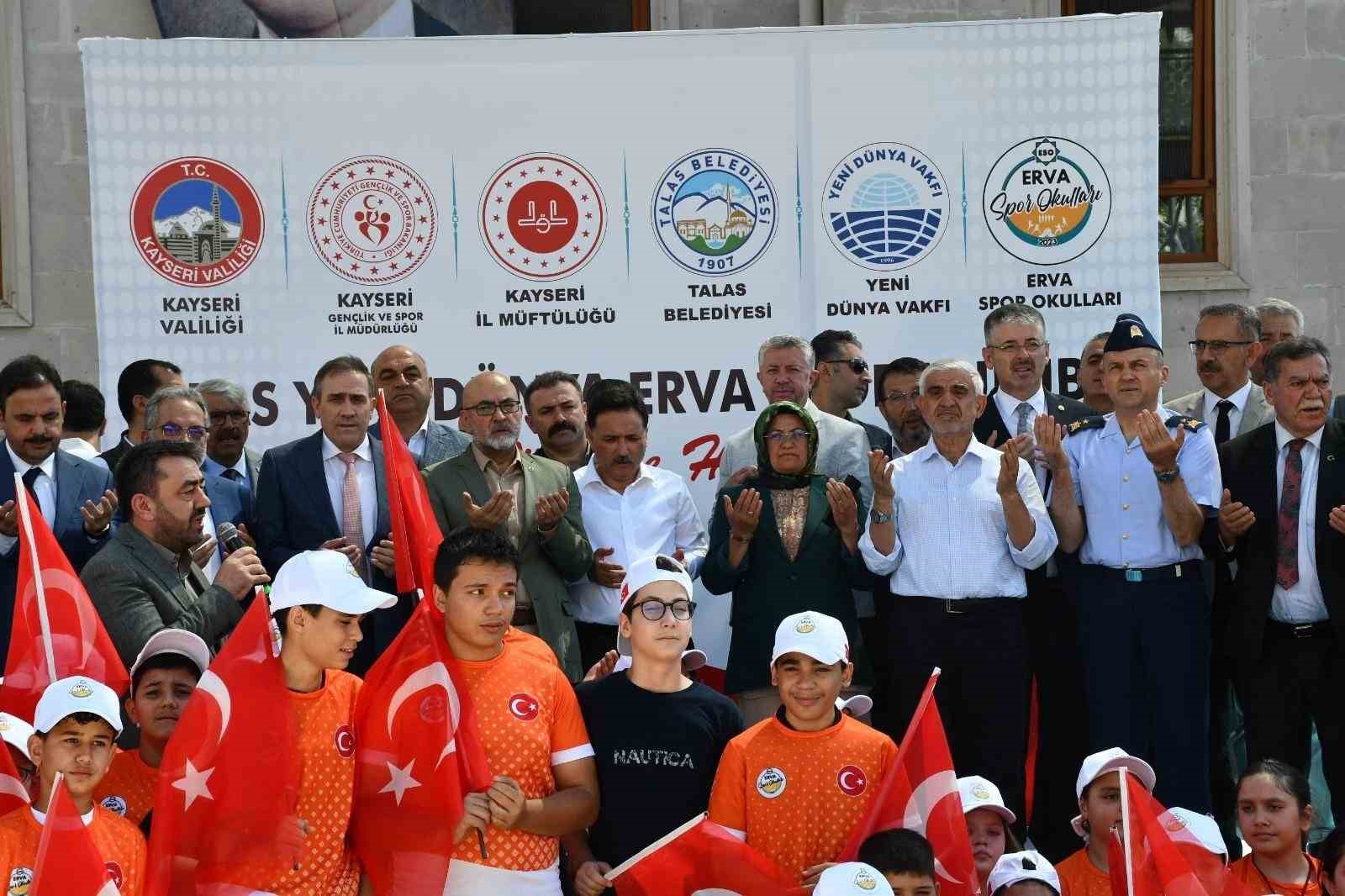 73. ERVA SPOR OKULU AÇILDI