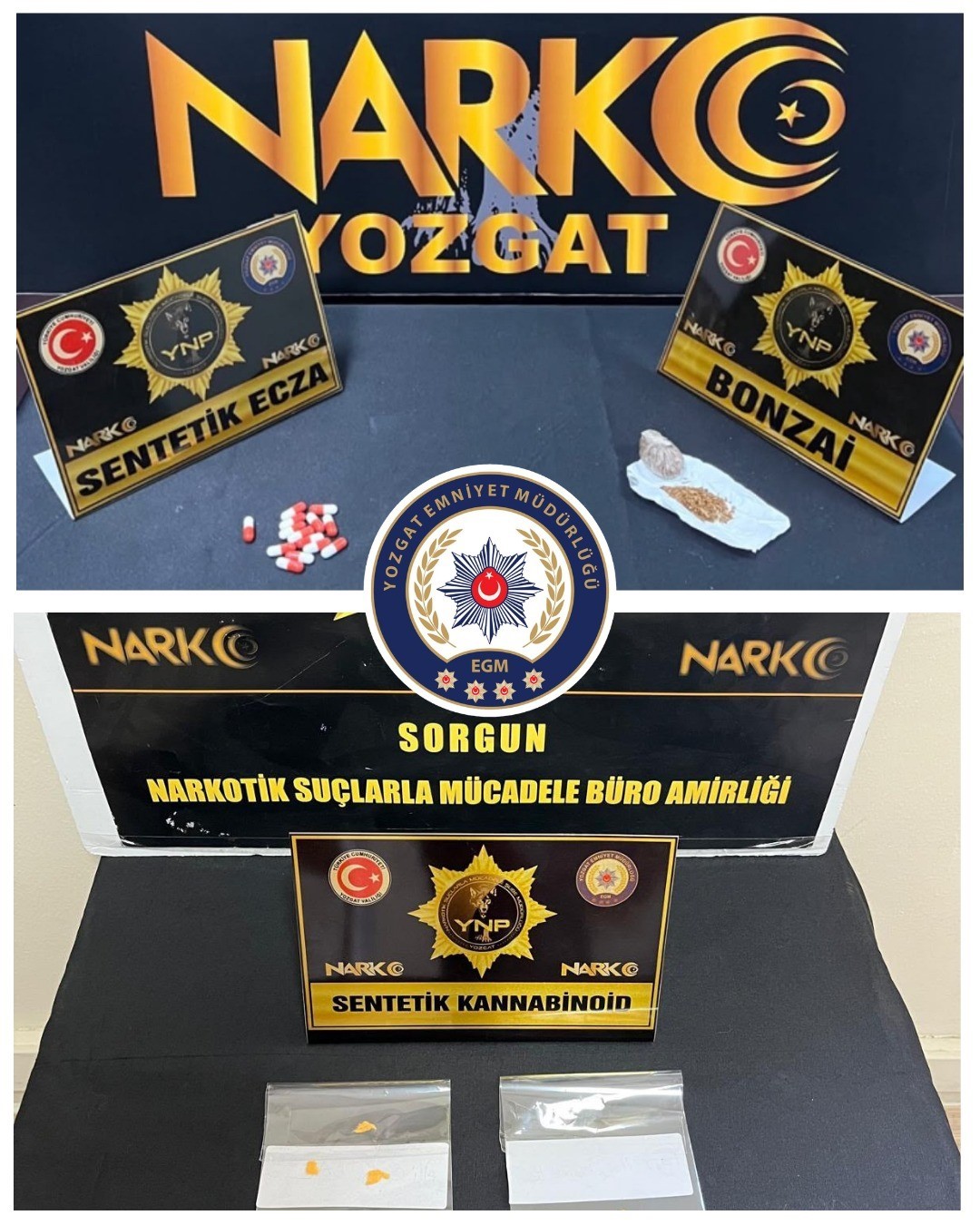 YOZGAT’TA UYUŞTURUCU OPERASYONU: 5 GÖZALTI