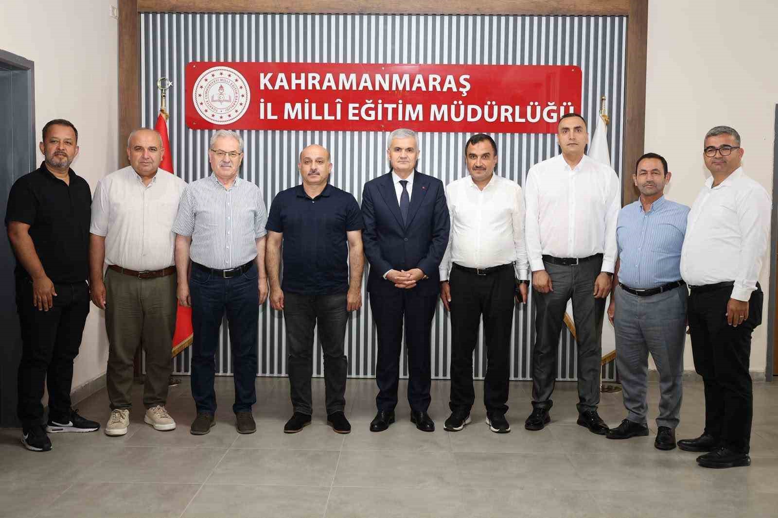 EĞİTİM-BİR-SEN ADANA ŞUBESİ KAHRAMANMARAŞ’TA TEMASLARDA BULUNDU