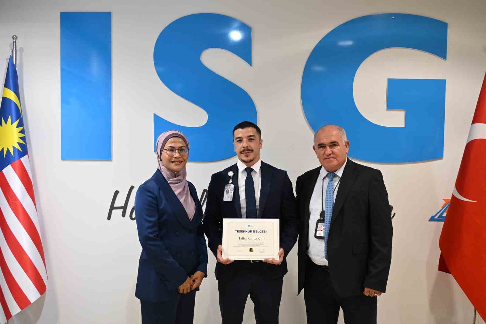 ISG’NİN TERMİNAL MEMURLARINDAN CAN KURTARAN HAMLE