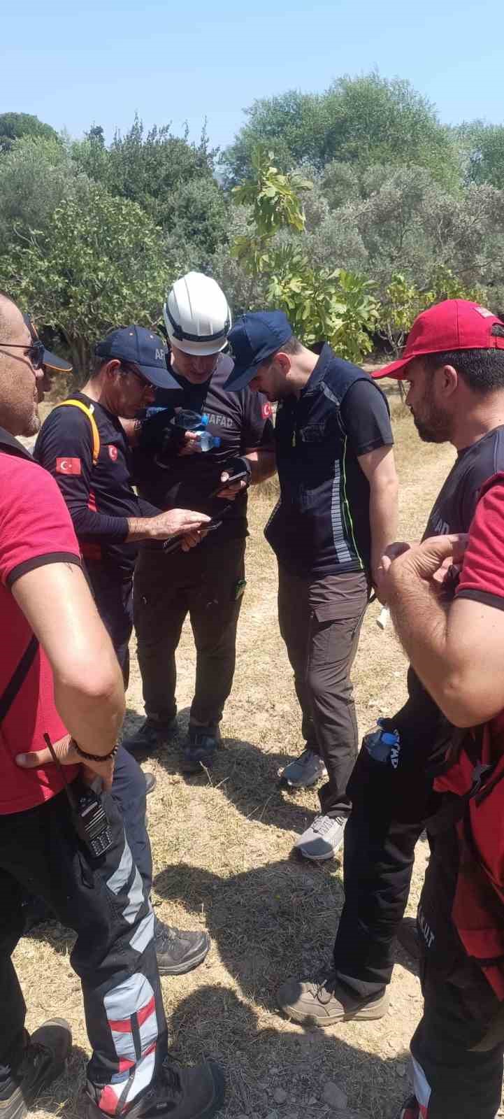 NAFAD EKİBİ SÖKE’DEKİ ARAMA ÇALIŞMALARINA DESTEK VERİYOR