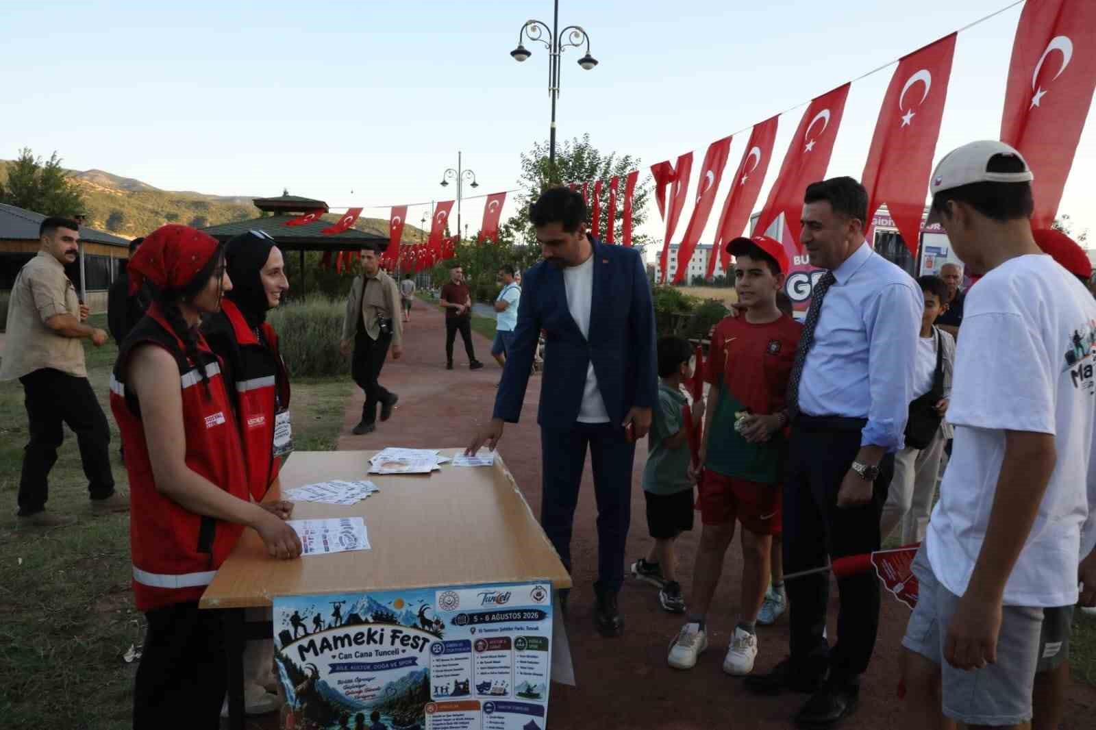 "MAMEKİ FEST" TUNCELİ’DE COŞKUYLA BAŞLADI