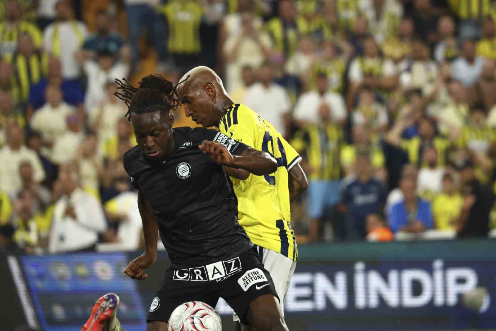 UEFA ŞAMPİYONLAR LİGİ: FENERBAHÇE: 2 - STURM GRAZ: 0 (MAÇ SONUCU)