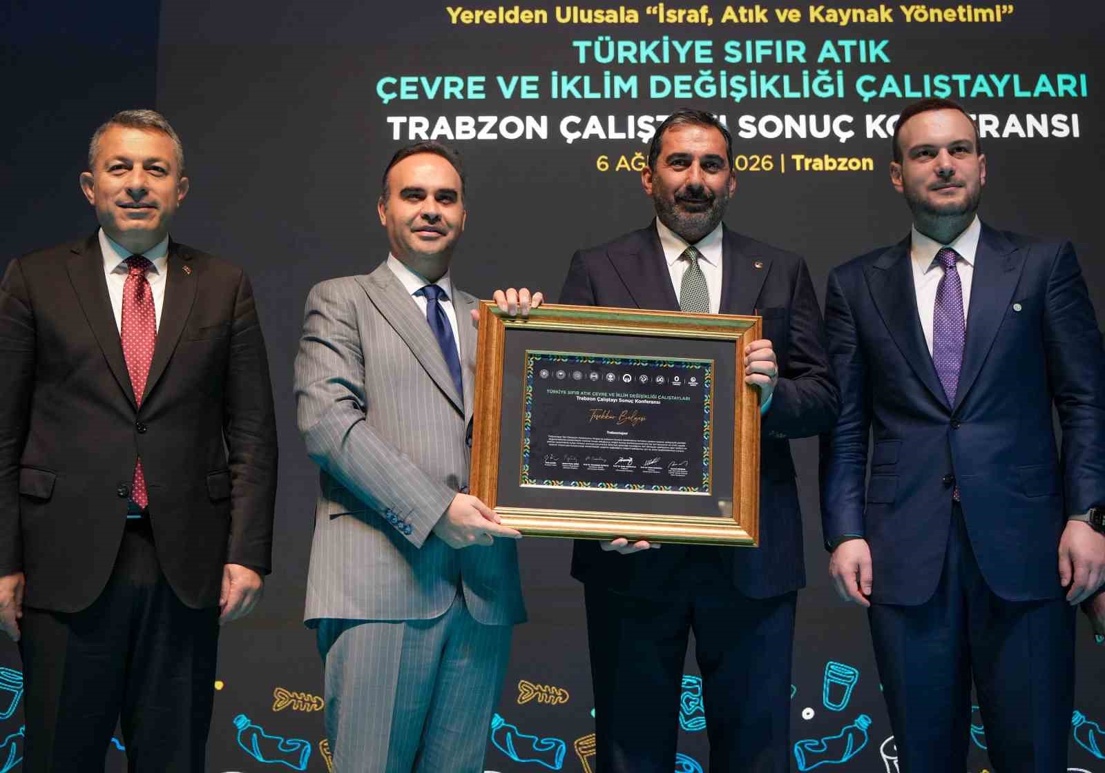 TRABZONSPOR’DAN SIFIR ATIK PROJELERİNE DESTEK