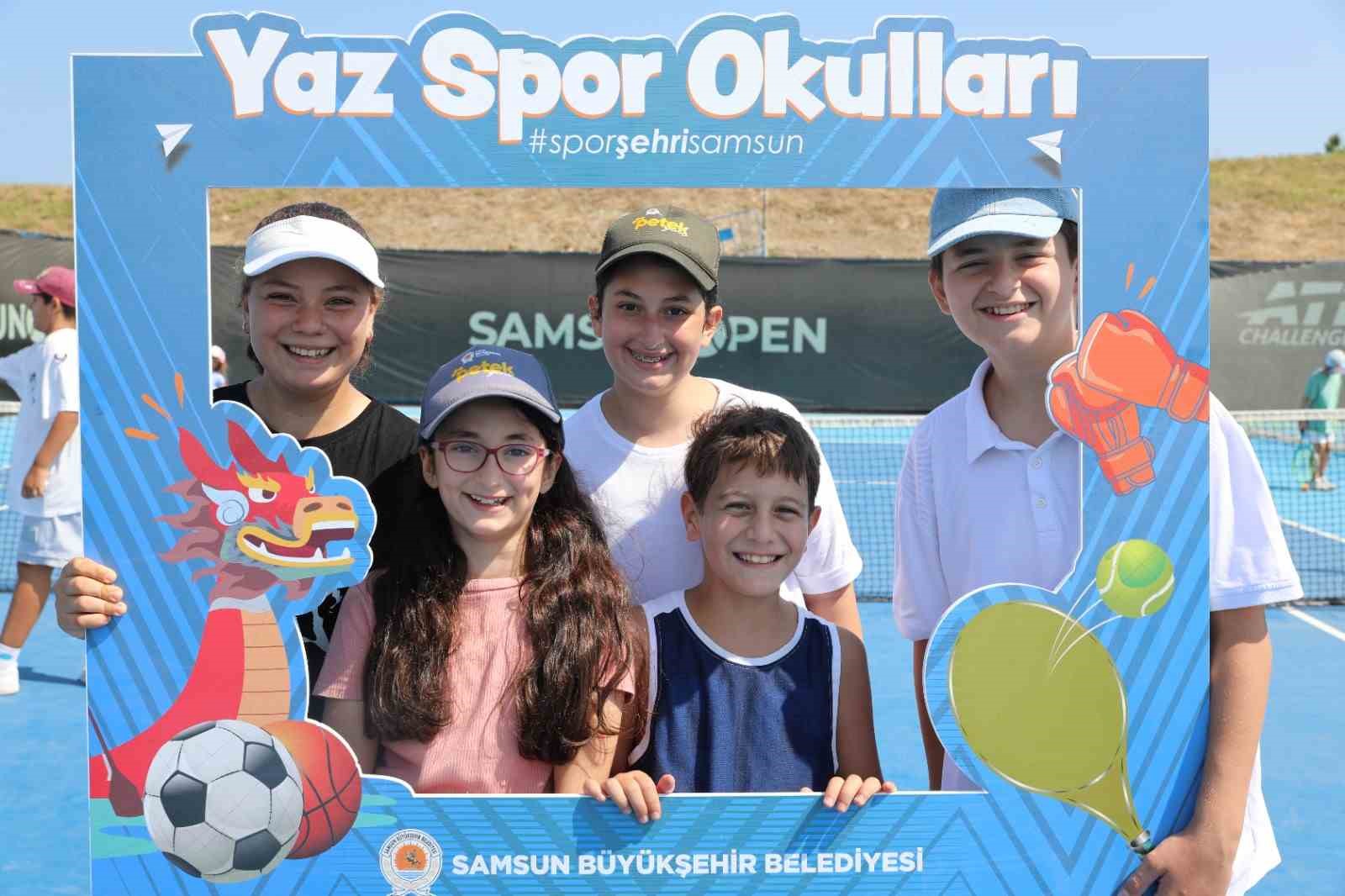 SAMSUN’DA ÇOCUKLARIN ENERJİSİ SAHALARA TAŞTI: 11 BRANŞTA ÜCRETSİZ SPOR EĞİTİMİ