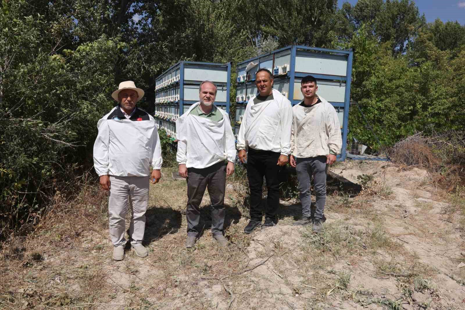 NÖHÜ’DE ARICILIKTA REKOR: 3 TONA YAKIN BAL HASADI GERÇEKLEŞTİRİLDİ