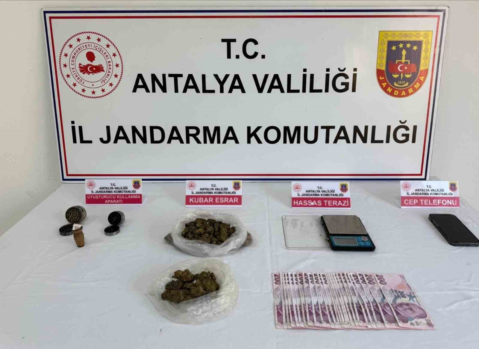 SERİK’TE UYUŞTURUCU OPERASYONU: 1 ŞÜPHELİ TUTUKLANDI