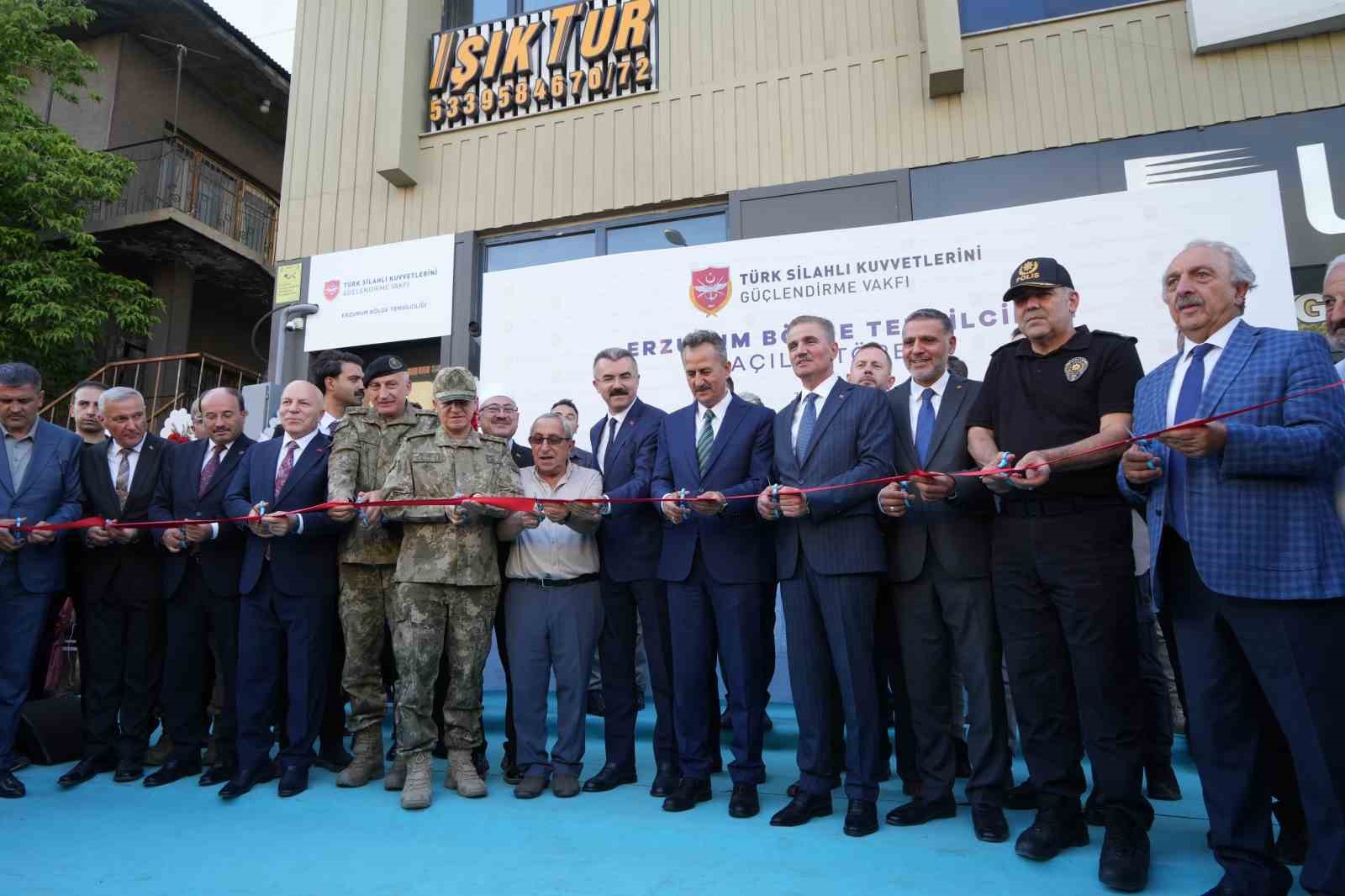 TSKGV ERZURUM BÖLGE TEMSİLCİLİĞİ AÇILDI