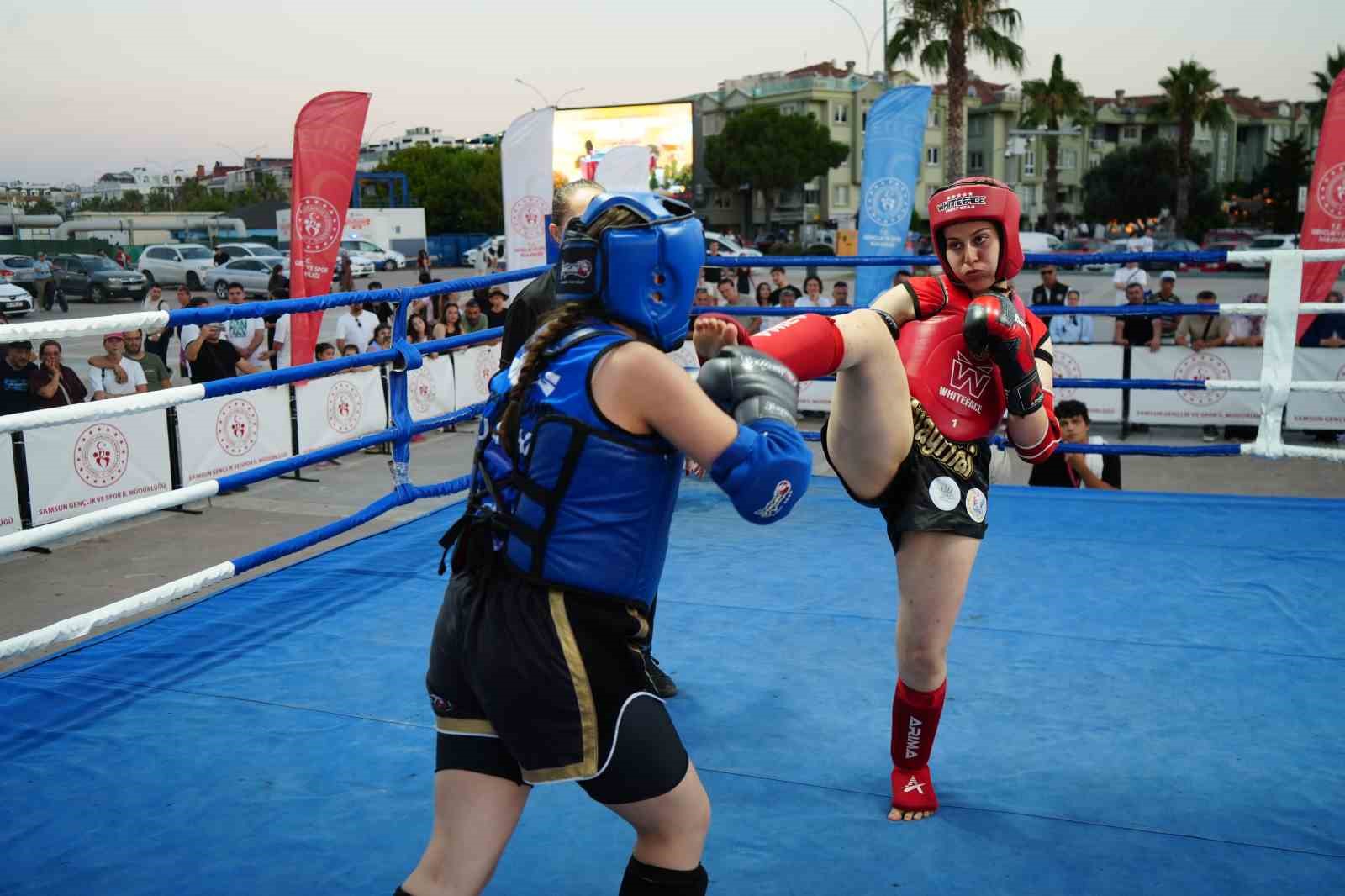 İLLER ARASI MUAY THAİ AÇIK HAVA TURNUVASI SAMSUN’DA BAŞLADI