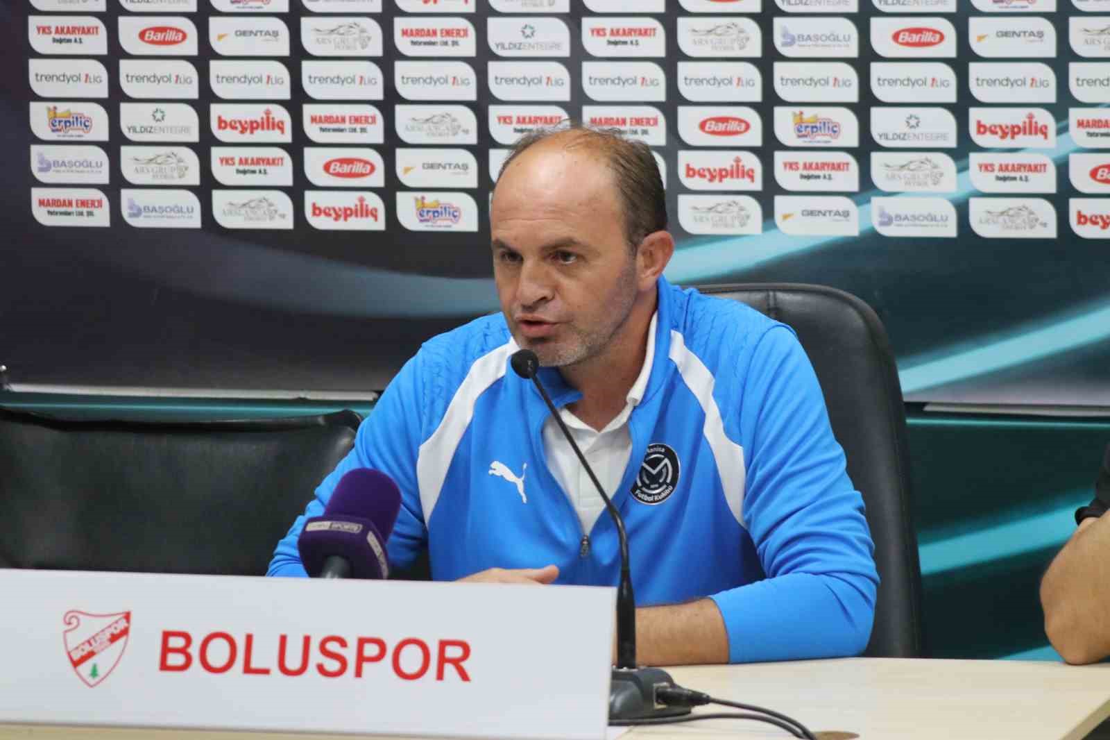 BOLUSPOR-MANİSA FK MAÇININ ARDINDAN